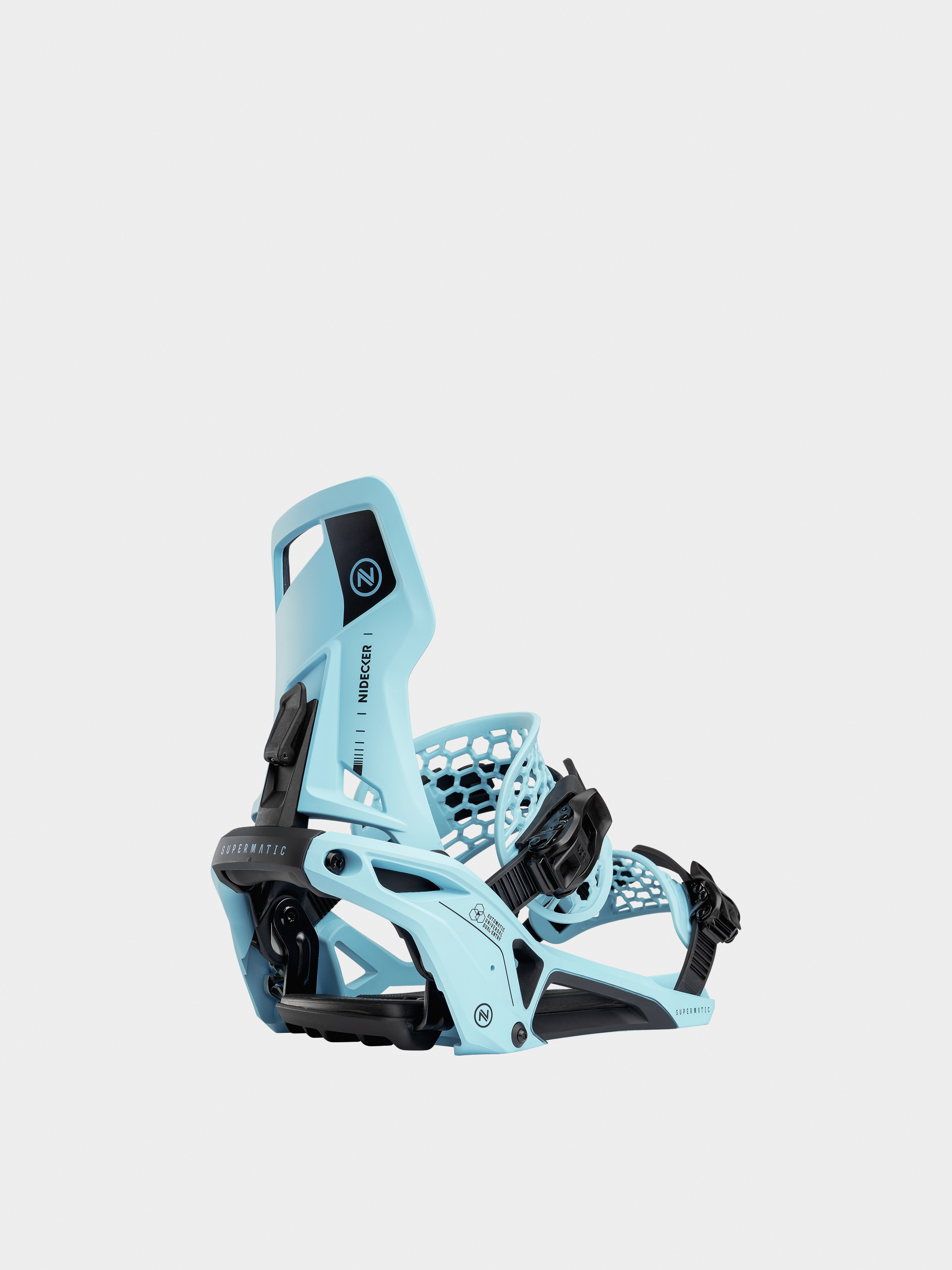 Wiązania snowboardowe Nidecker Supermatic (escape cyan)