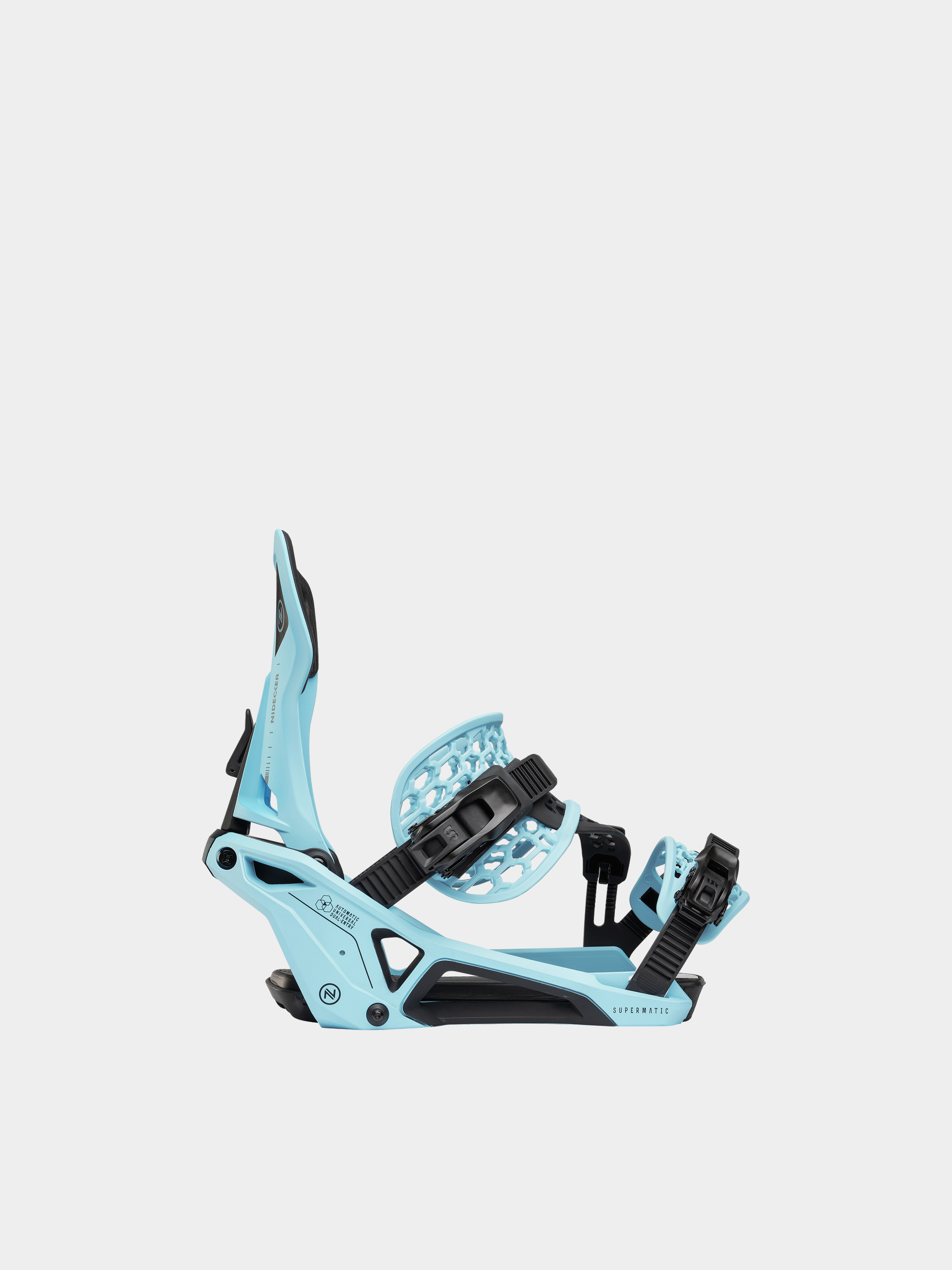Wiązania snowboardowe Nidecker Supermatic (escape cyan)