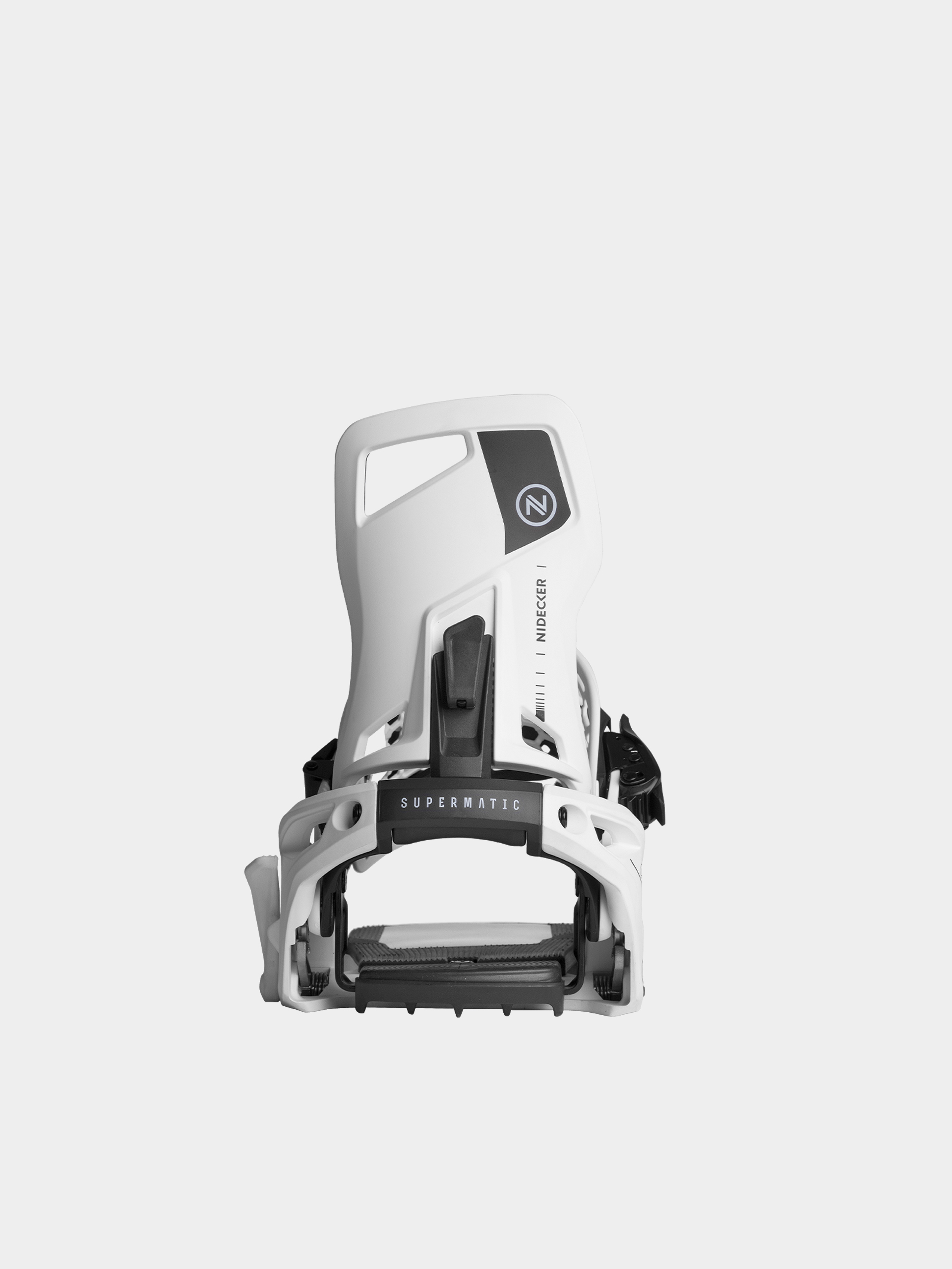 Wiązania snowboardowe Nidecker Supermatic (white)