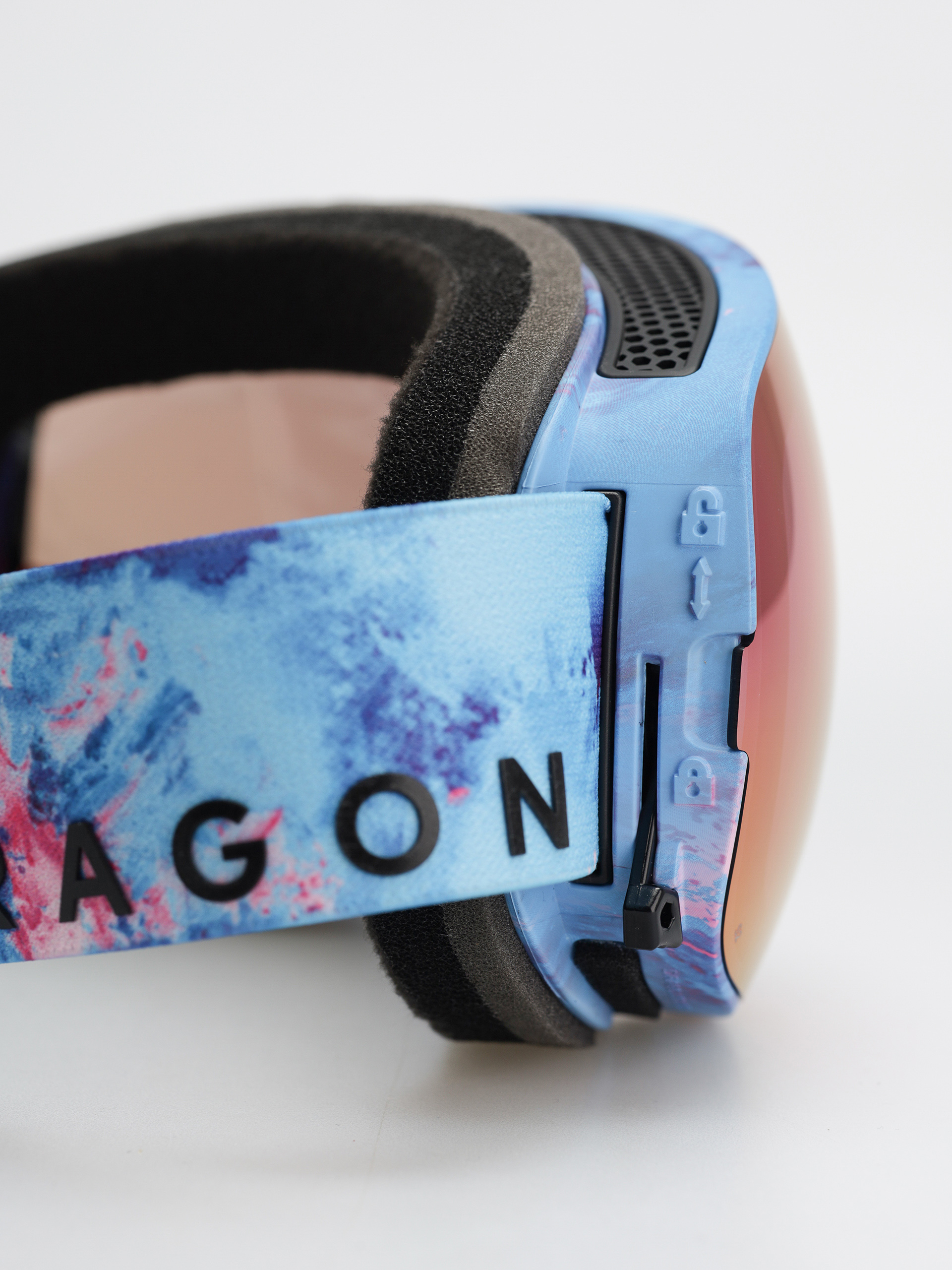 Gogle Dragon X2S (predator/lumalens purple ion+lumalens midnight)