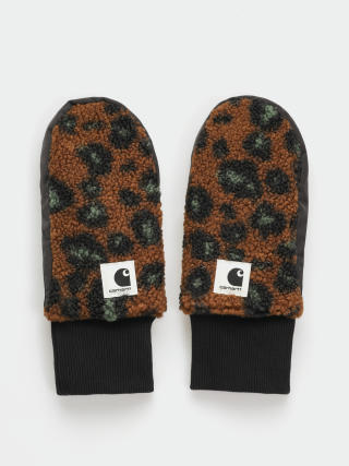 Rękawiczki Carhartt WIP Orla (camo leo jacquard/tamarind/black)