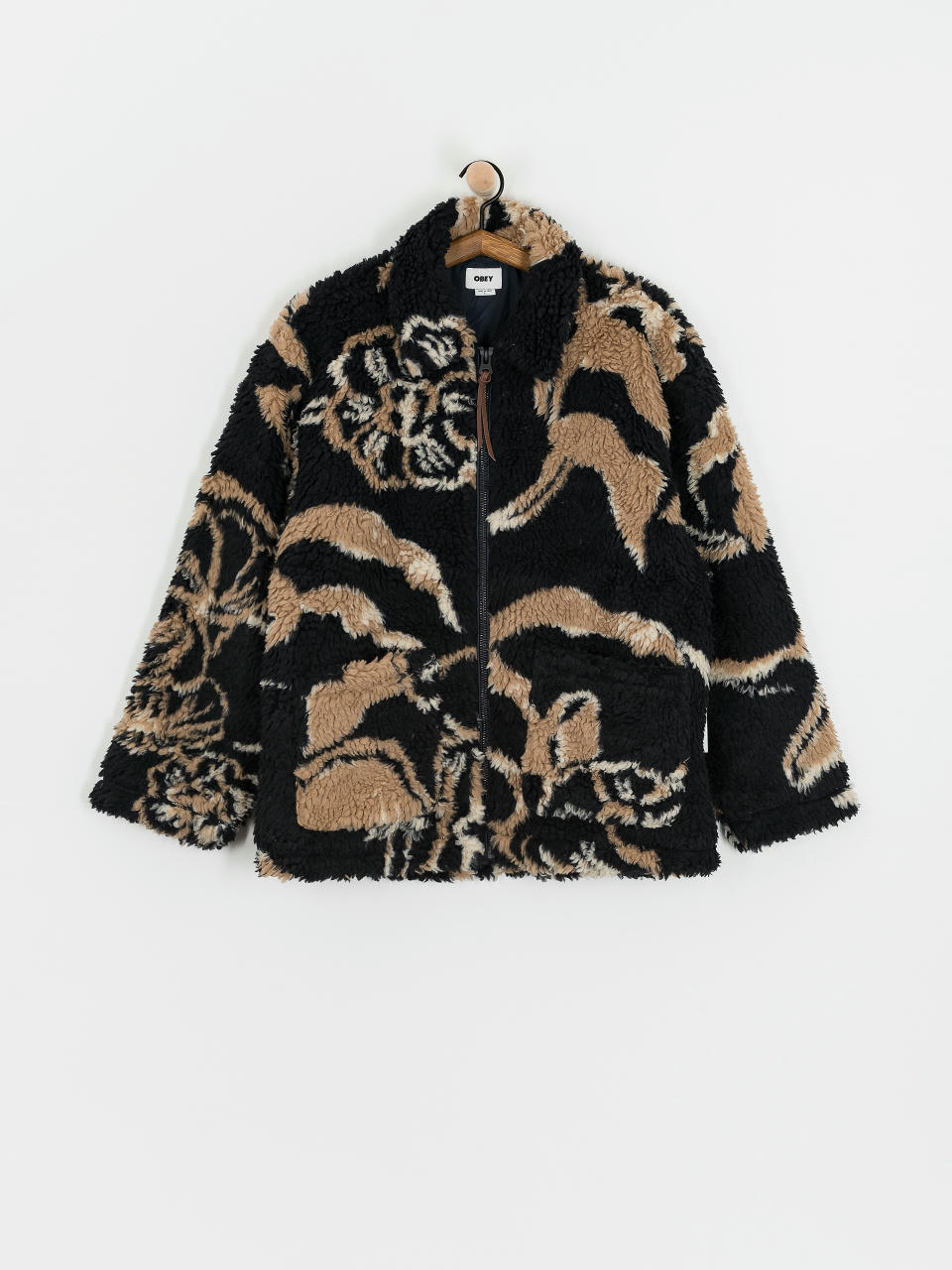 Kurtka OBEY Mushroom Sherpa (dark navy multi)