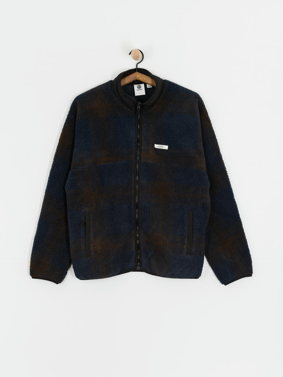 Kurtka Element Classic Sherpa (eclipse navy/java plaid)