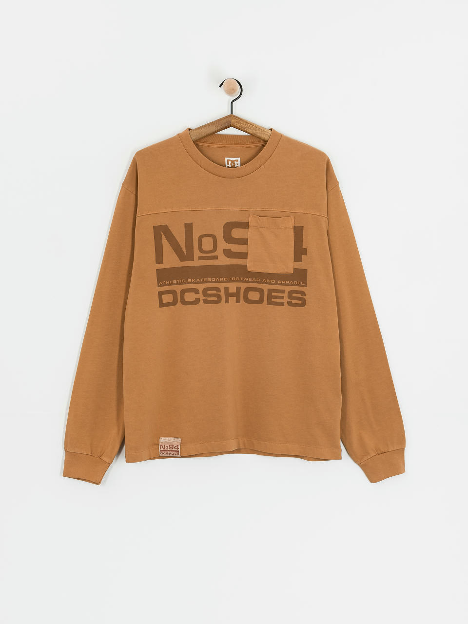 Longsleeve DC No 94 Worker Pocket (chipmunk enzyme wash)