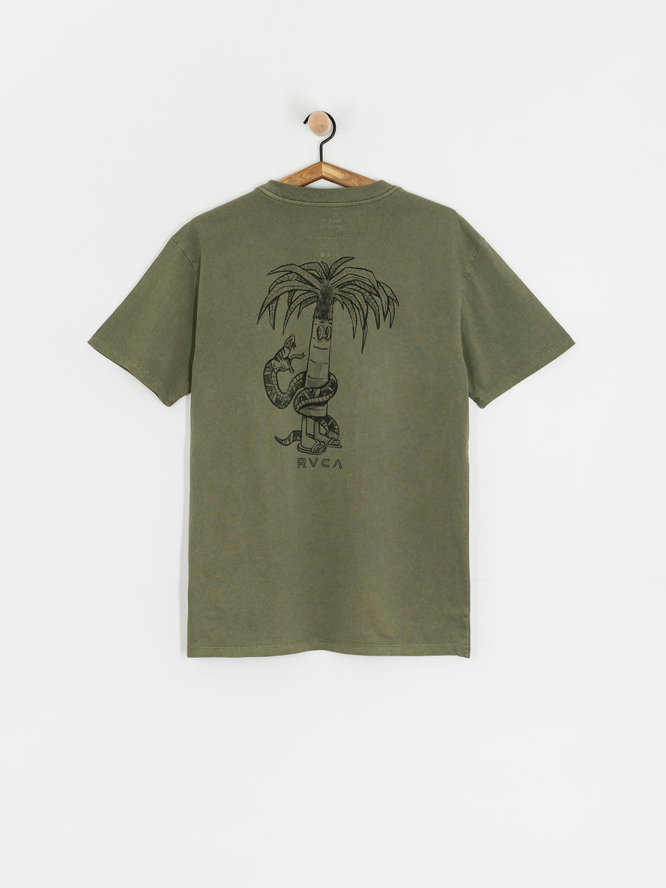 T-shirt RVCA Pommier Palms (olive)