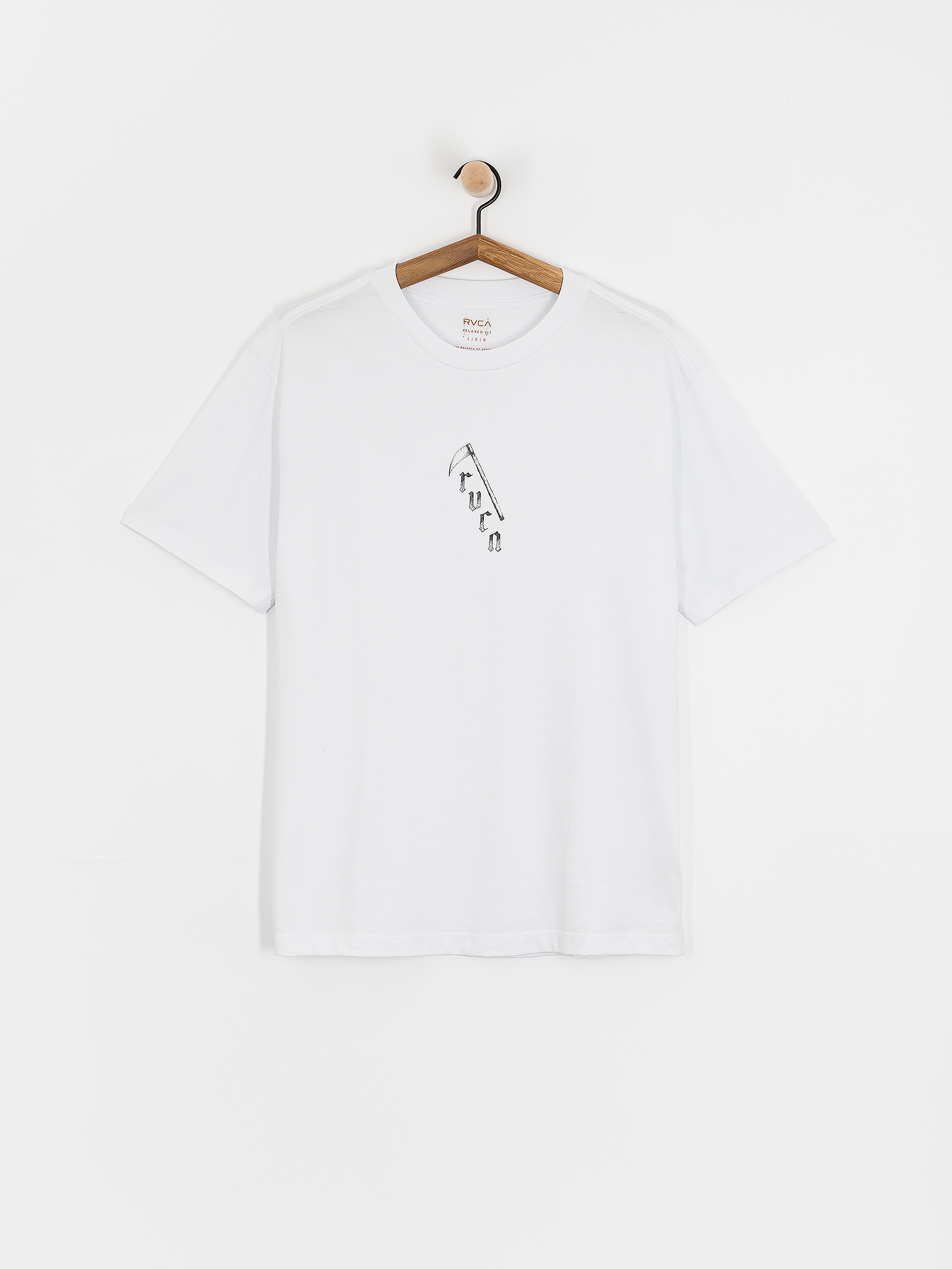 T-shirt RVCA Lynes Scythe (white)