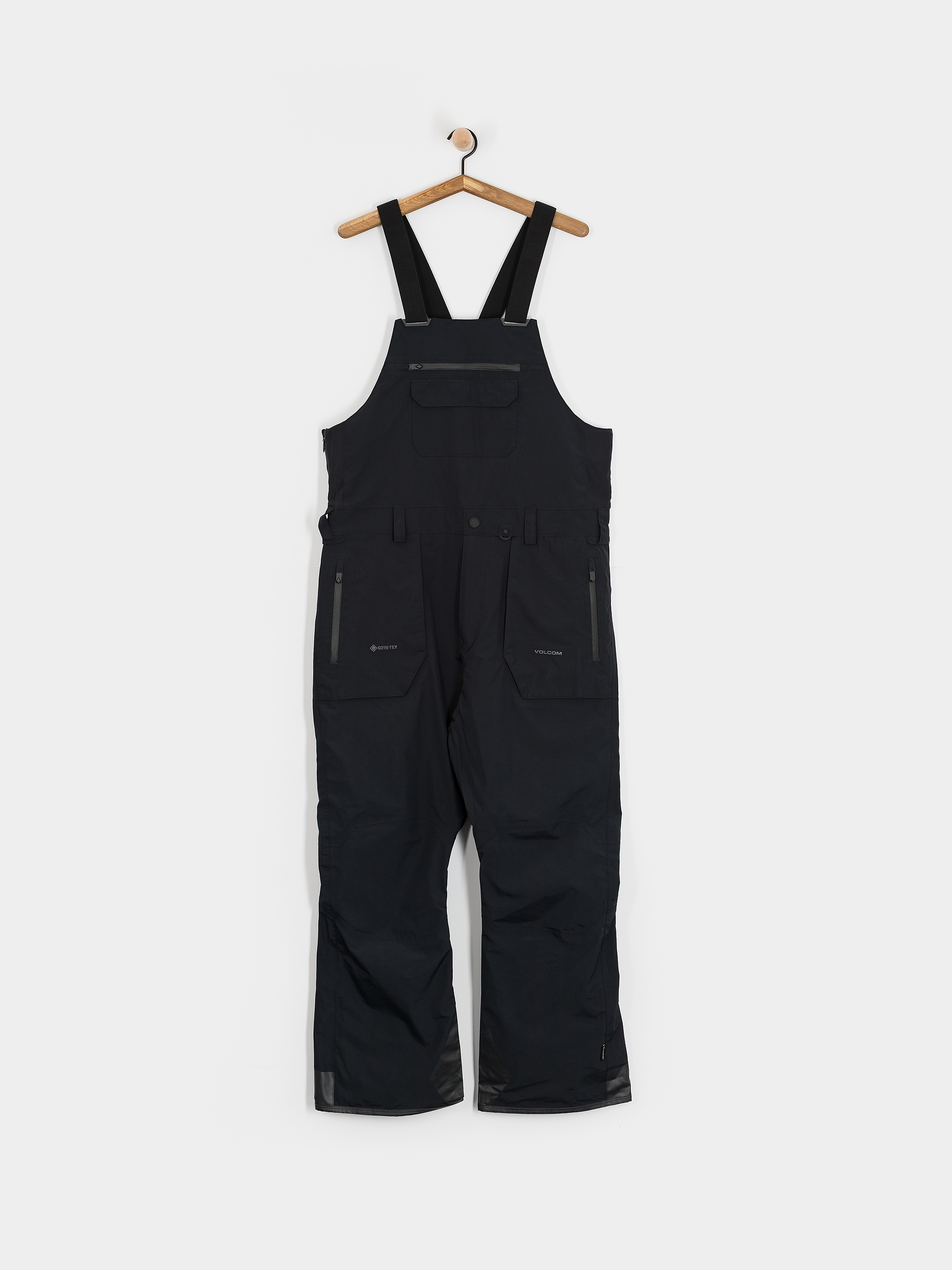 Męskie Spodnie snowboardowe Volcom Rain Gore Tex Bib Overall (black)