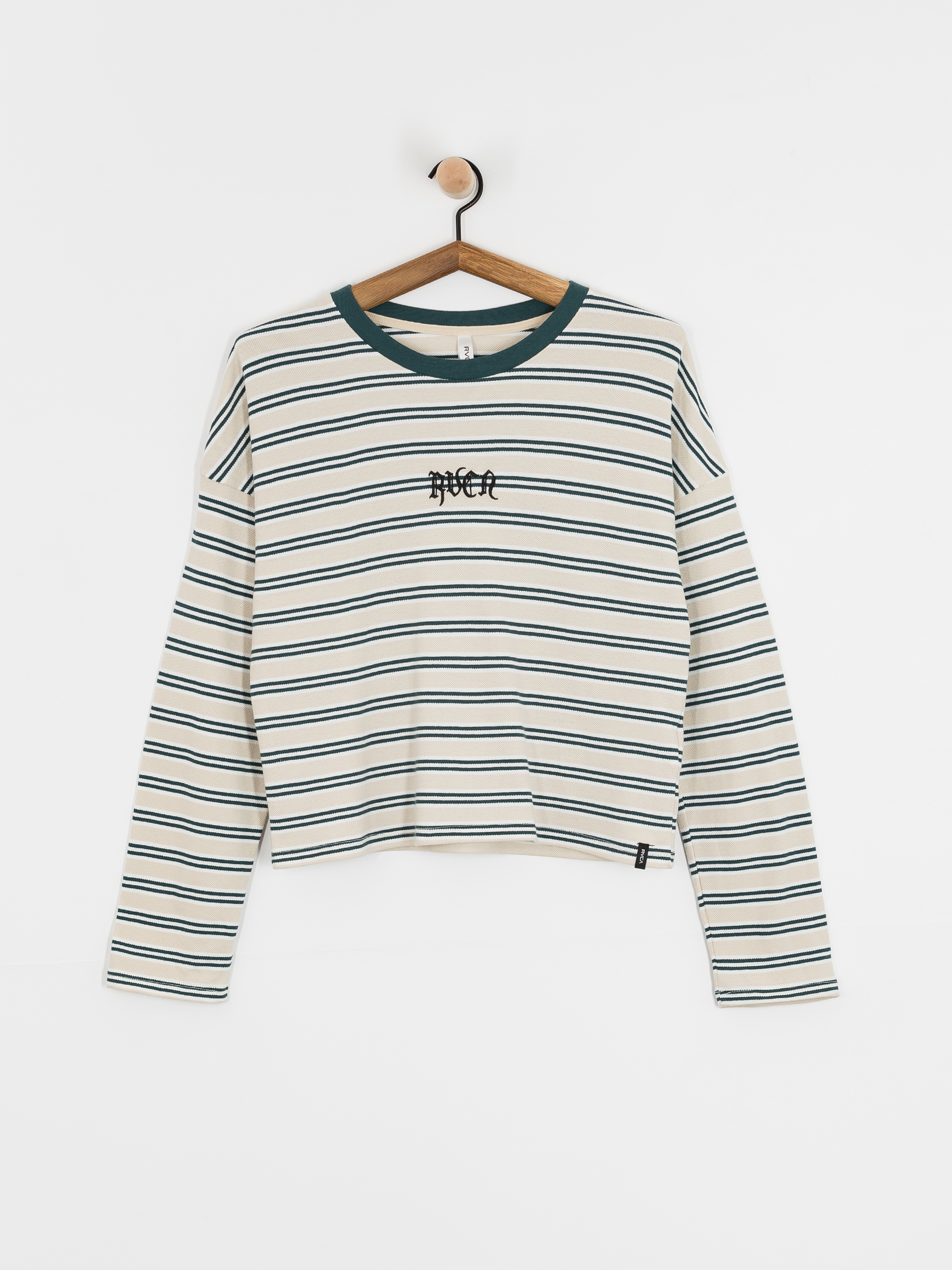 Longsleeve RVCA Ivy Stripes Wmn (atlantic)