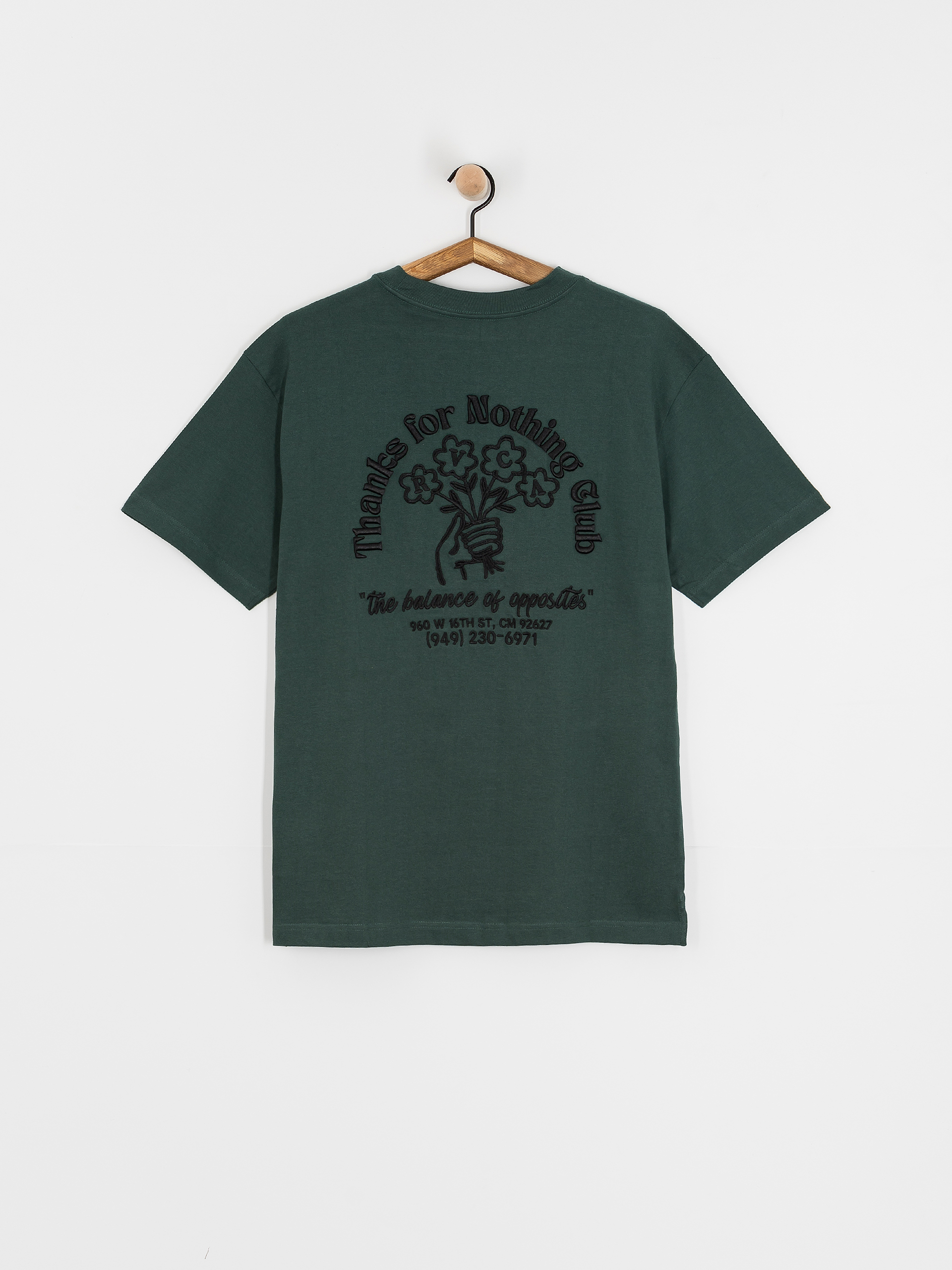 T-shirt RVCA Thanks For Nothing (hunter green)