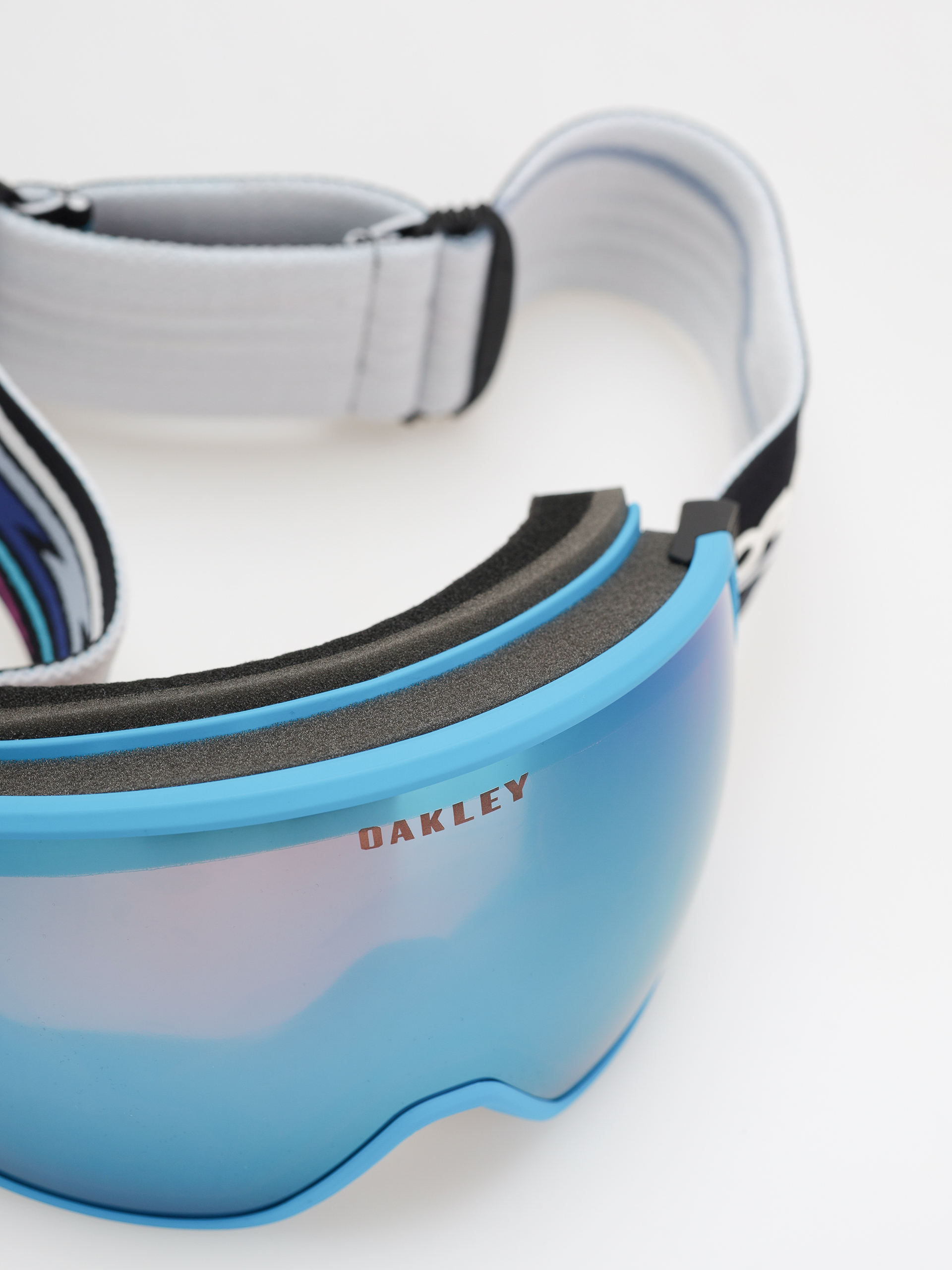 Gogle Oakley Flight Tracker L - niebieski (black bolt/prizm