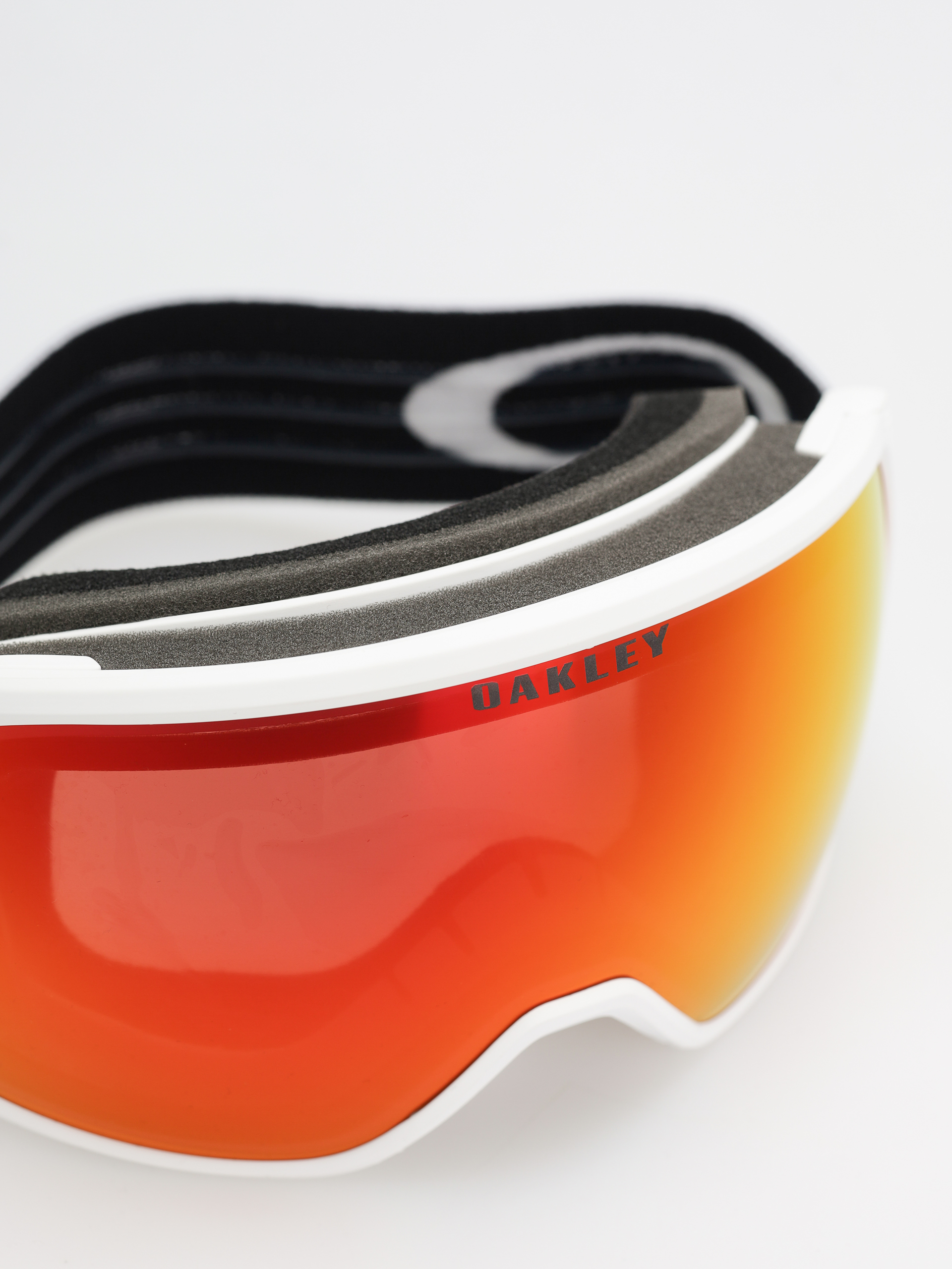 Gogle Oakley Flight Tracker S JR (matte white/prizm snow torch iridium)