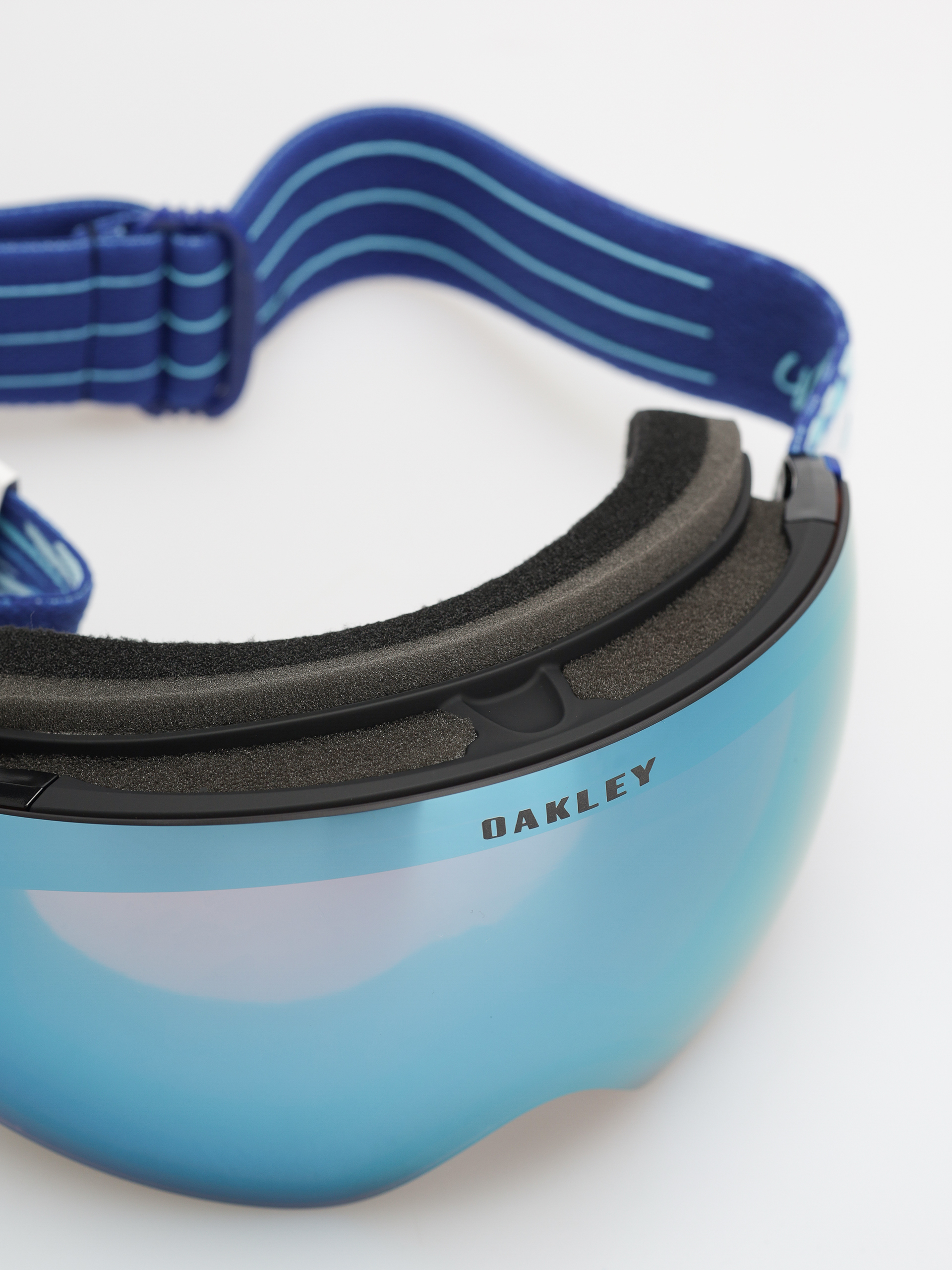 Gogle Oakley Flight Deck M (mikaela shiffrin signature/prizm snow sapphire iridium)