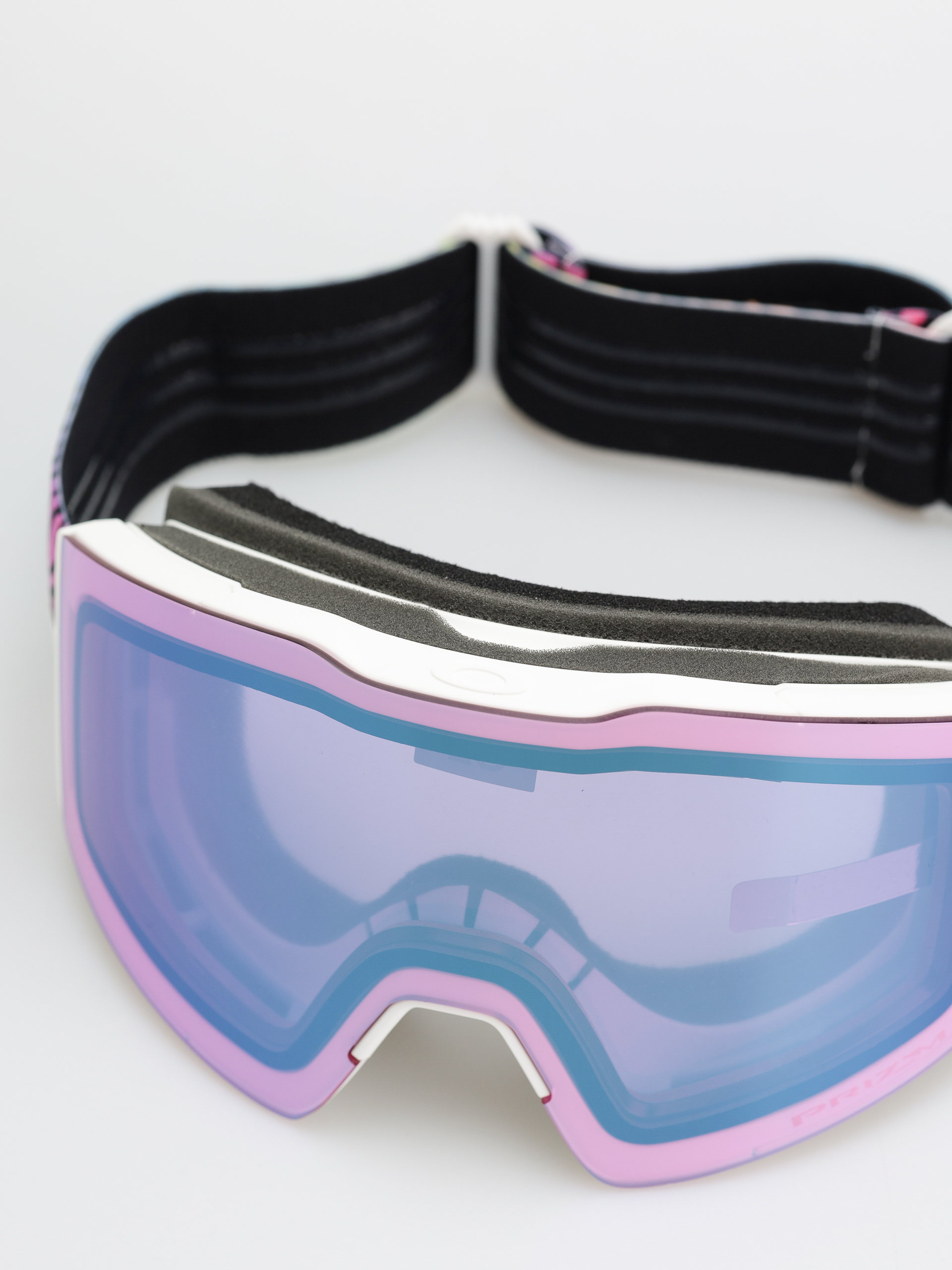 Gogle Oakley Fall Line M (bengal white/prizm snow iced iridium)