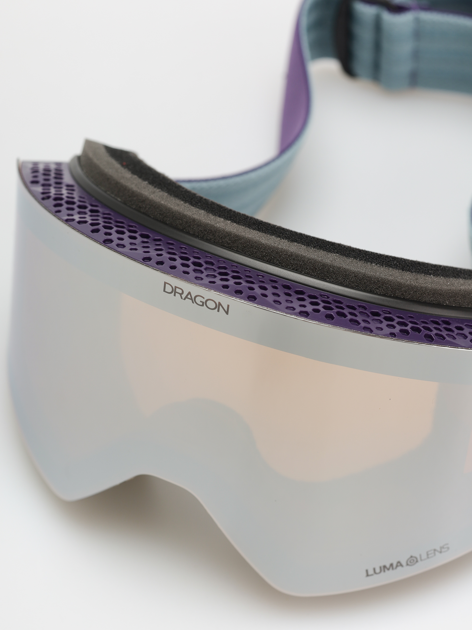 Gogle Dragon R1 OTG (deepplum/lumalens silver ion+lumalens amber)