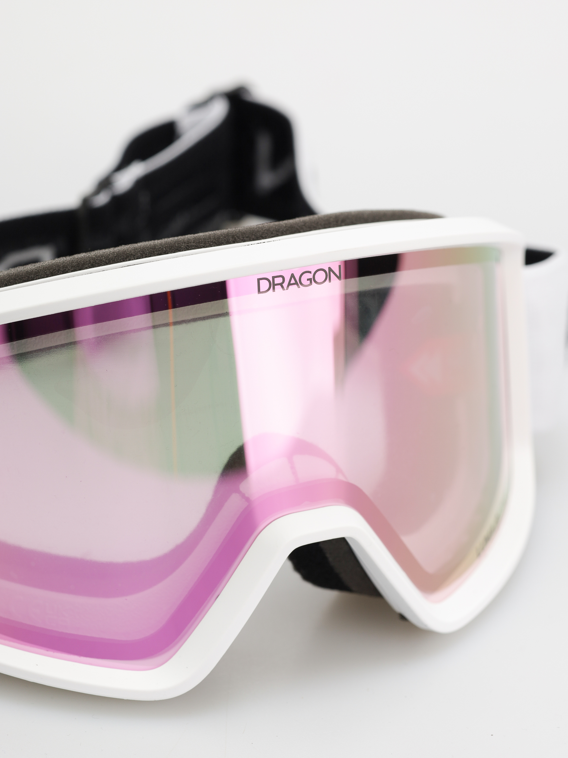 Gogle Dragon DXT OTG (white/lumalens pink ion)