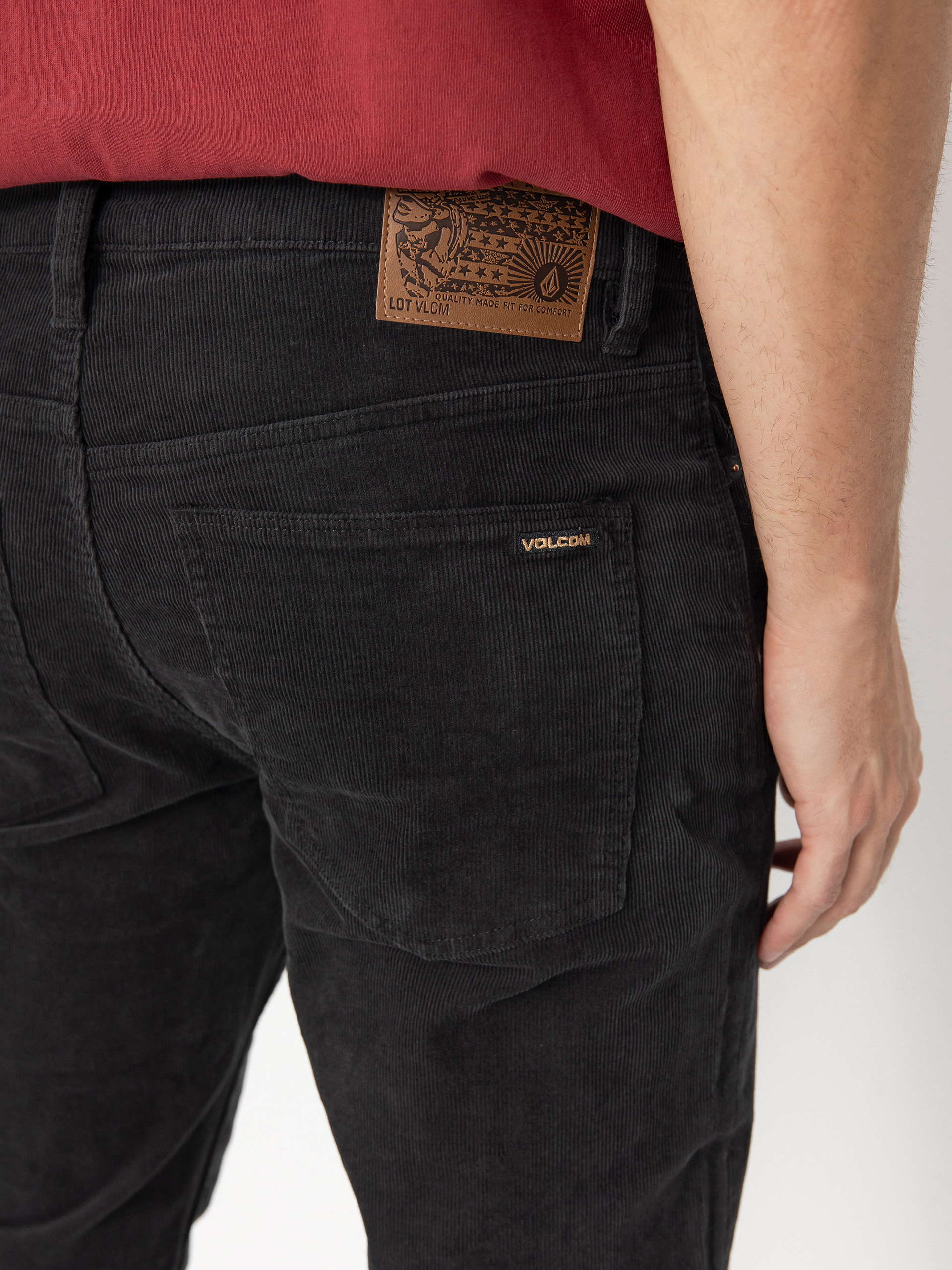 Spodnie Volcom Solver 5 Pocket Cord (stealth)