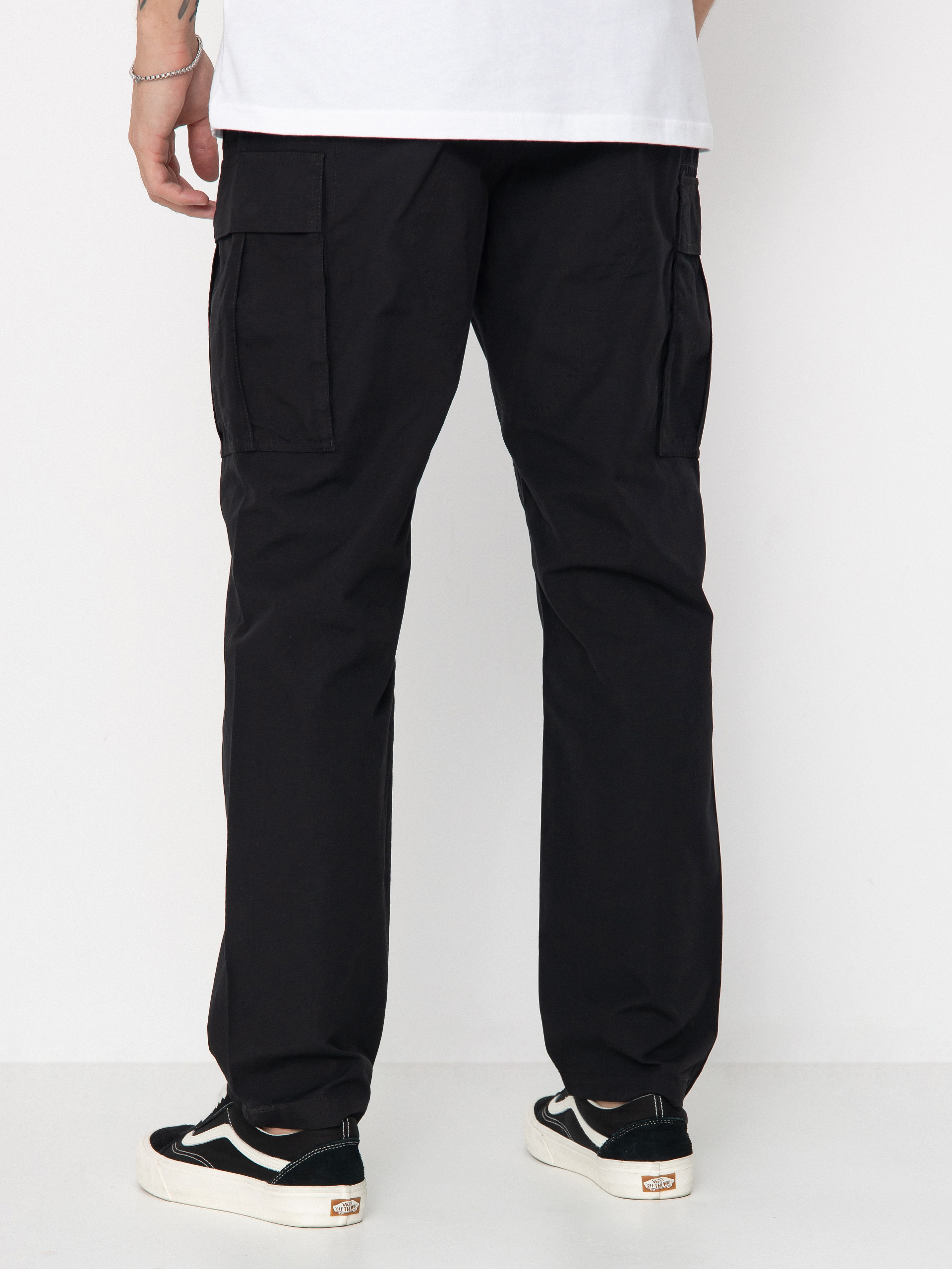 Spodnie Volcom Strange Tripper Tapered Cargo (black)