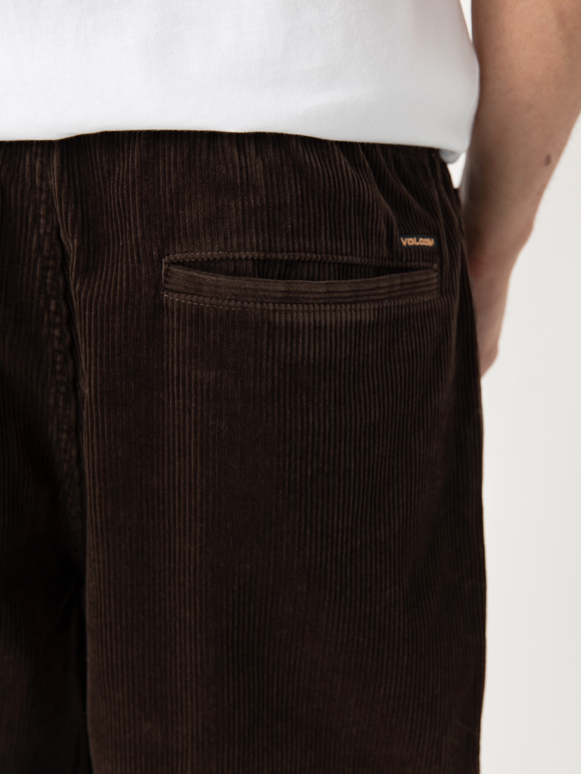 Spodnie Volcom Freazy Loose Ew (dark brown)