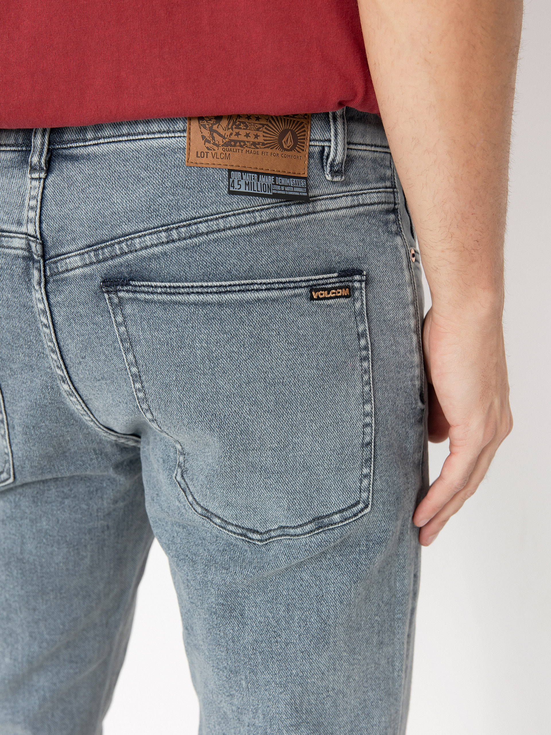 Spodnie Volcom Solver Denim (ash blue)