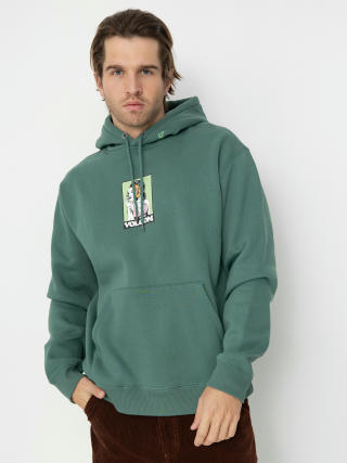 Bluza z kapturem Volcom Noder HD (sea green)