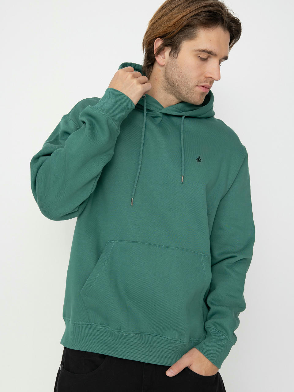 Bluza z kapturem Volcom Single Stone HD (sea green)