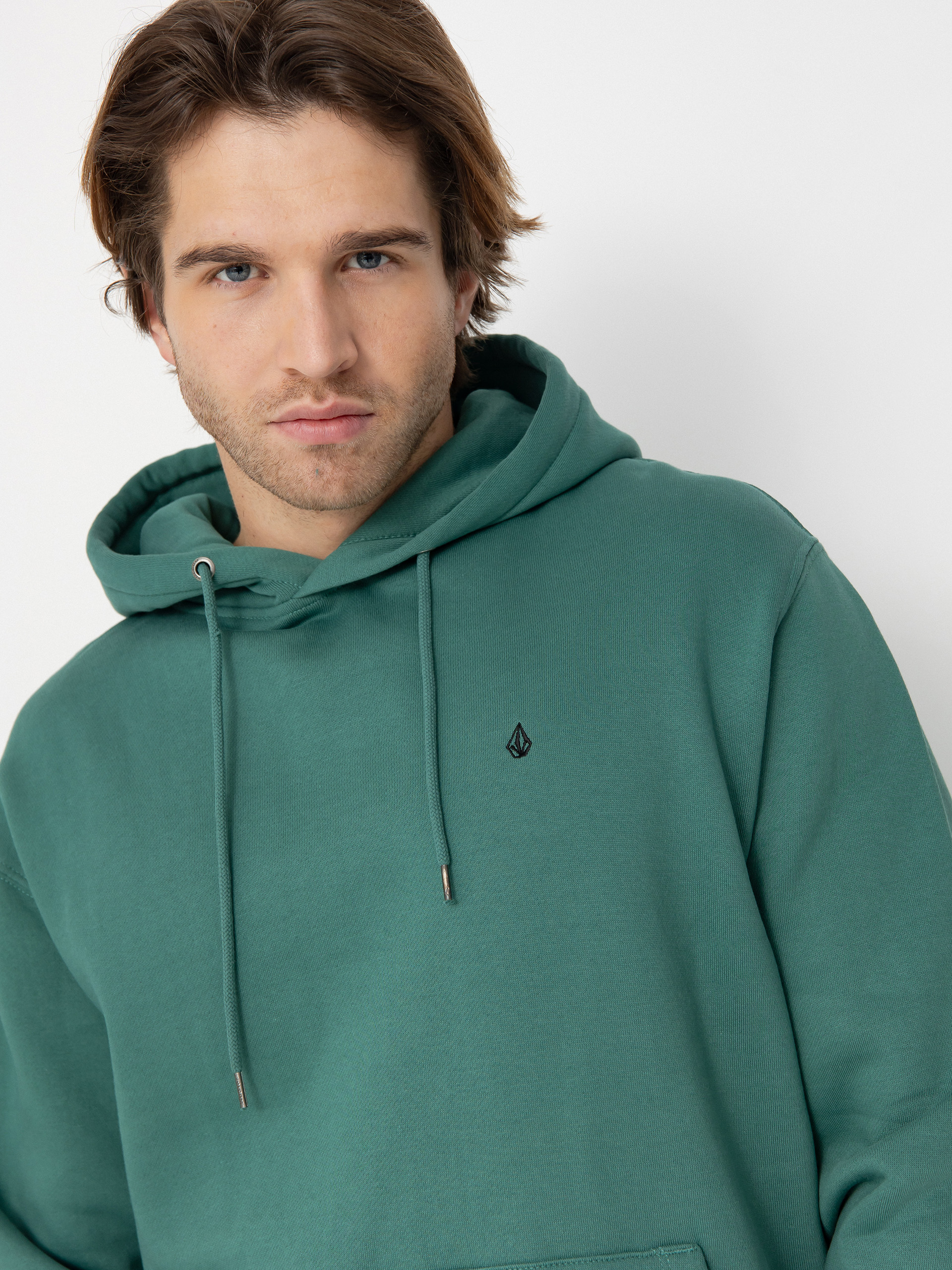 Bluza z kapturem Volcom Single Stone HD (sea green)