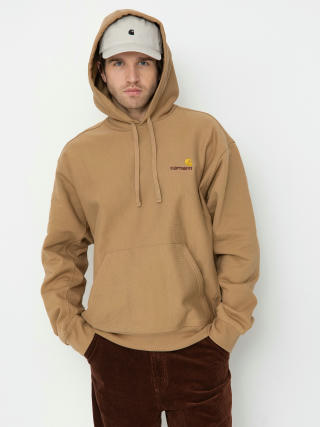 Bluza z kapturem Carhartt WIP American Script HD (peanut)