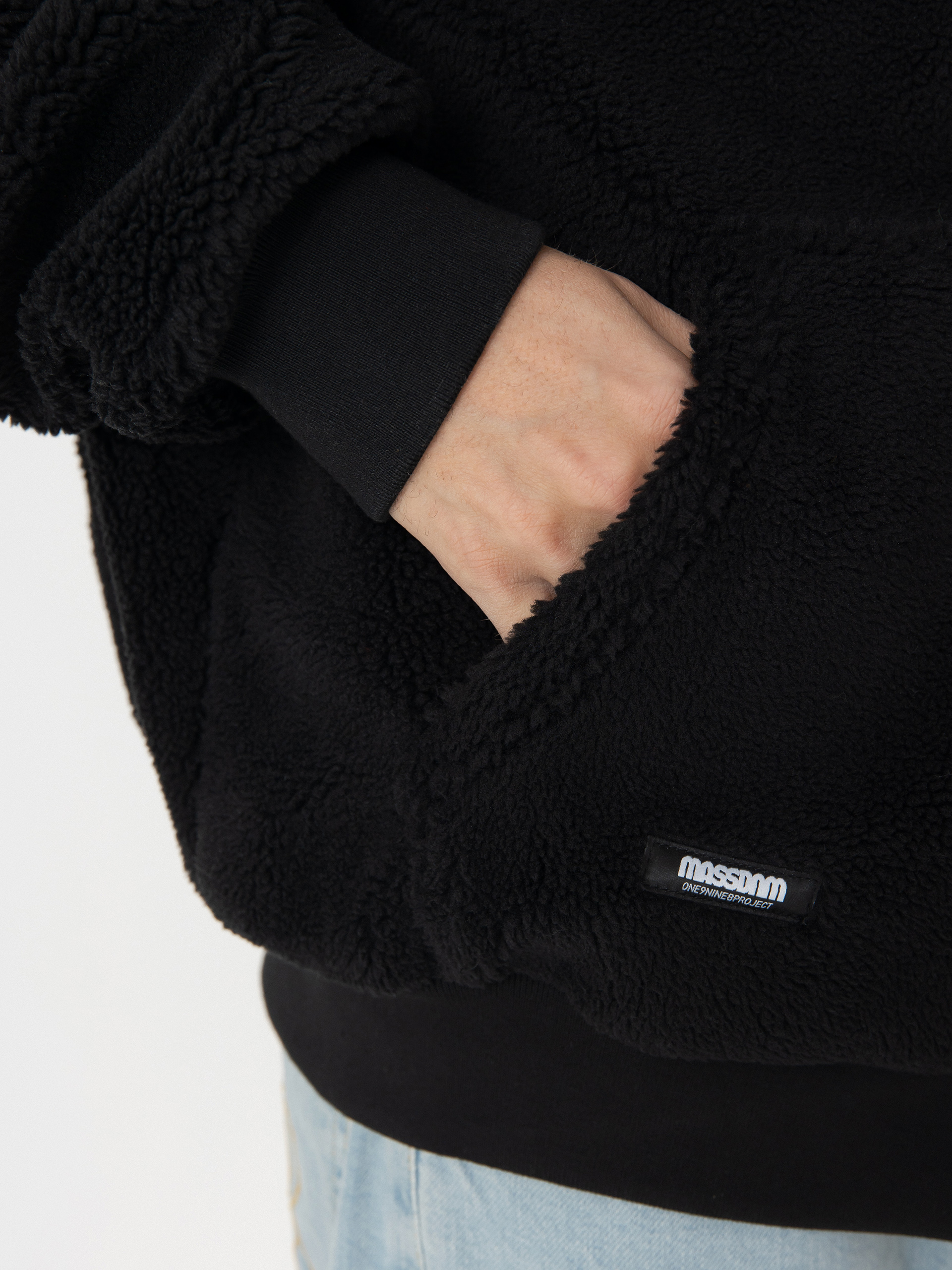 Kurtka MassDnm Patch Teddy Zip (black)