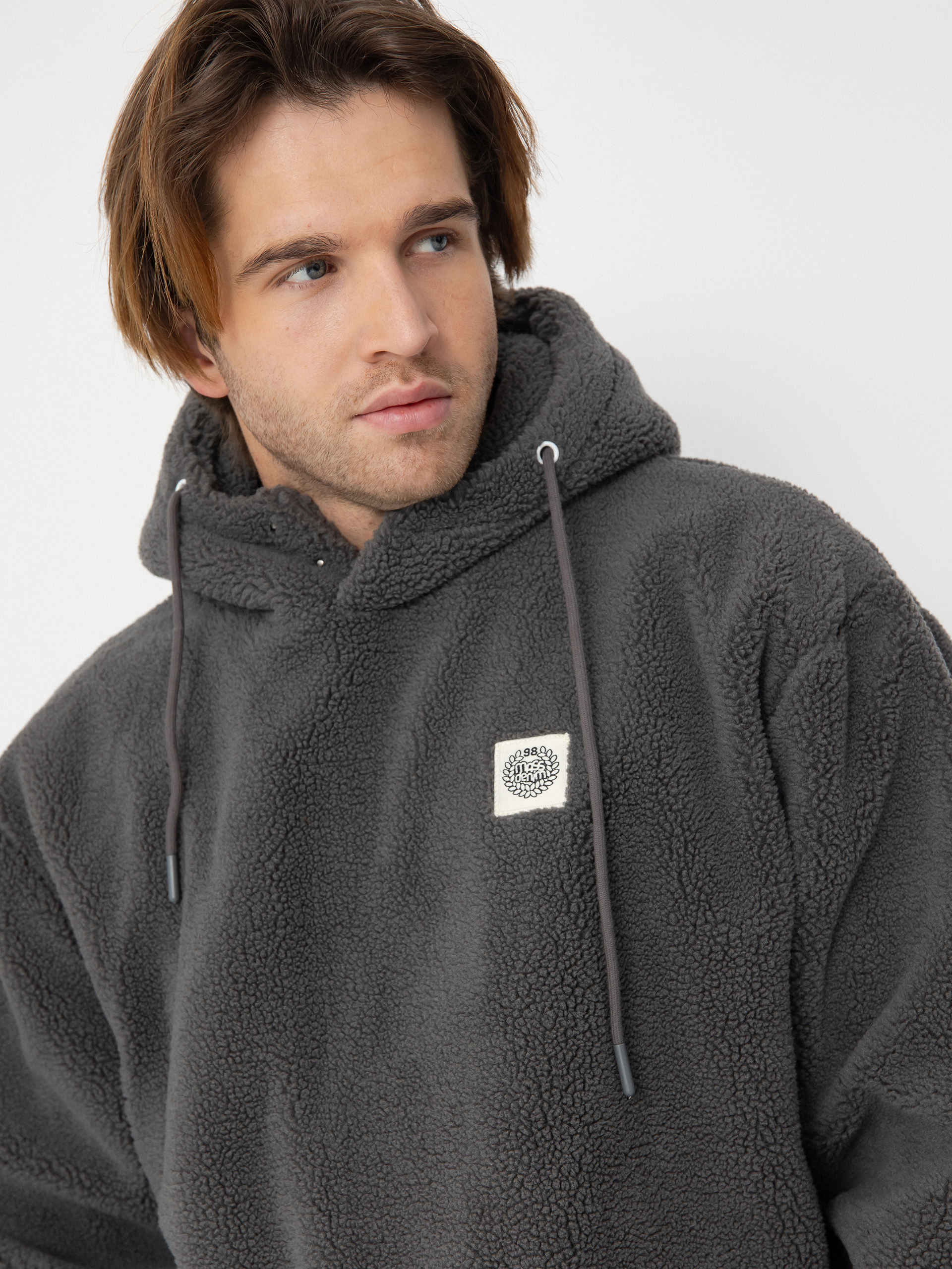 Kurtka MassDnm Patch Teddy Hoody (grey)