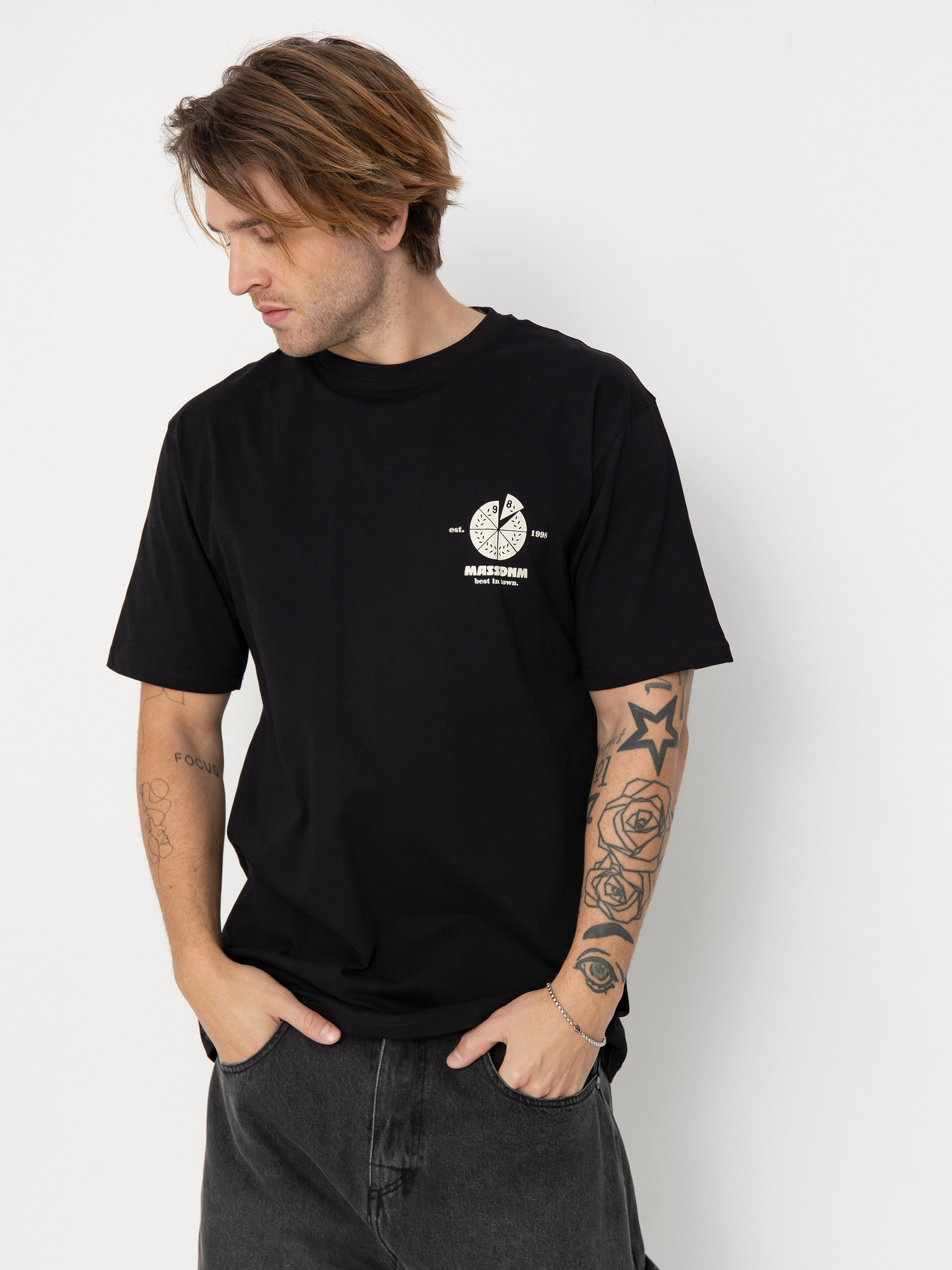 T-shirt MassDnm Munchies.Rome (black)