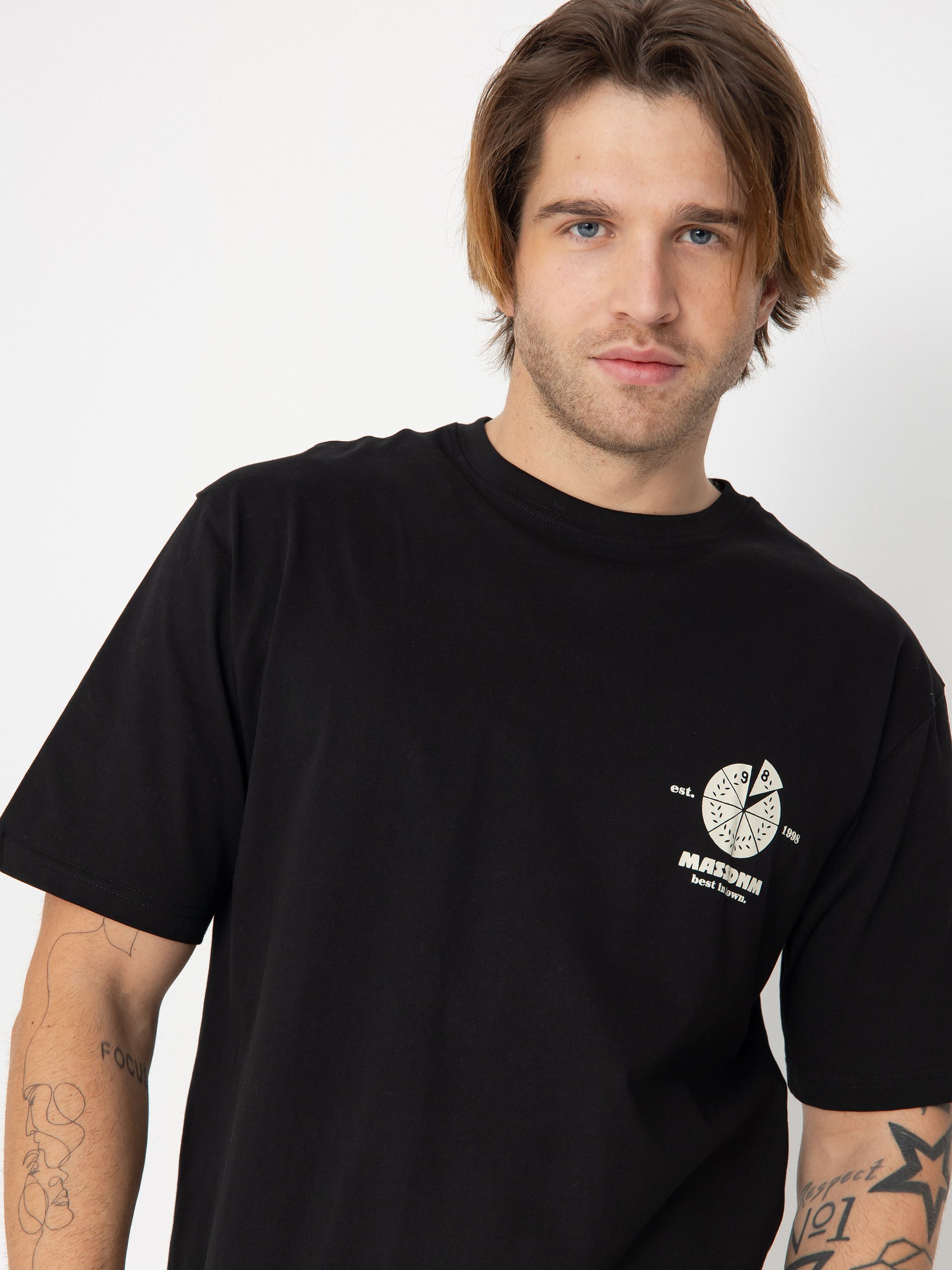 T-shirt MassDnm Munchies.Rome (black)