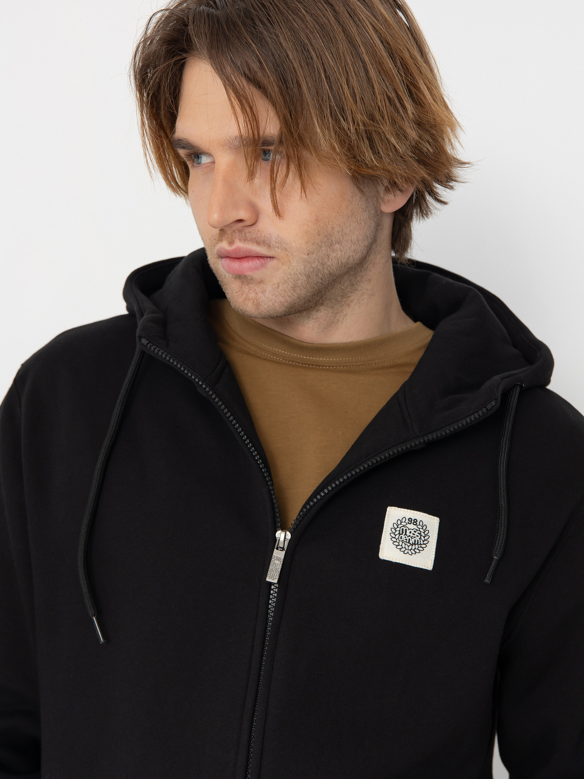 Bluza z kapturem MassDnm Patch ZHD (black)
