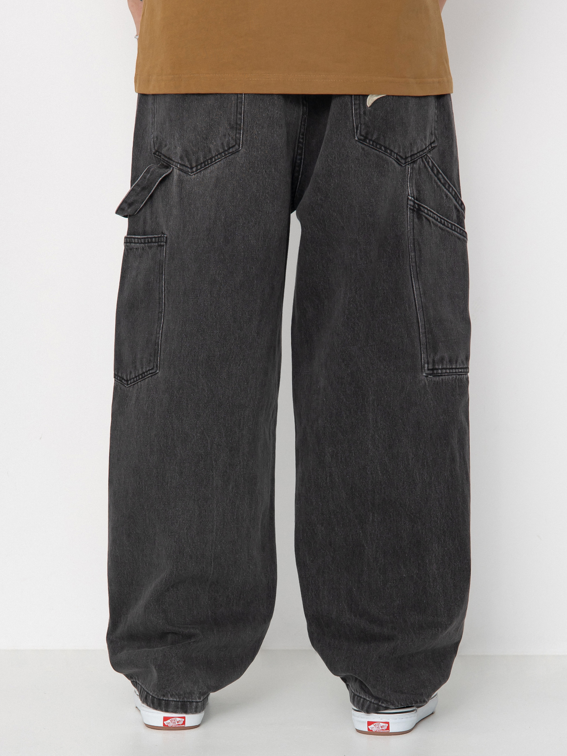 Spodnie MassDnm Jeans Prospect (black washed)