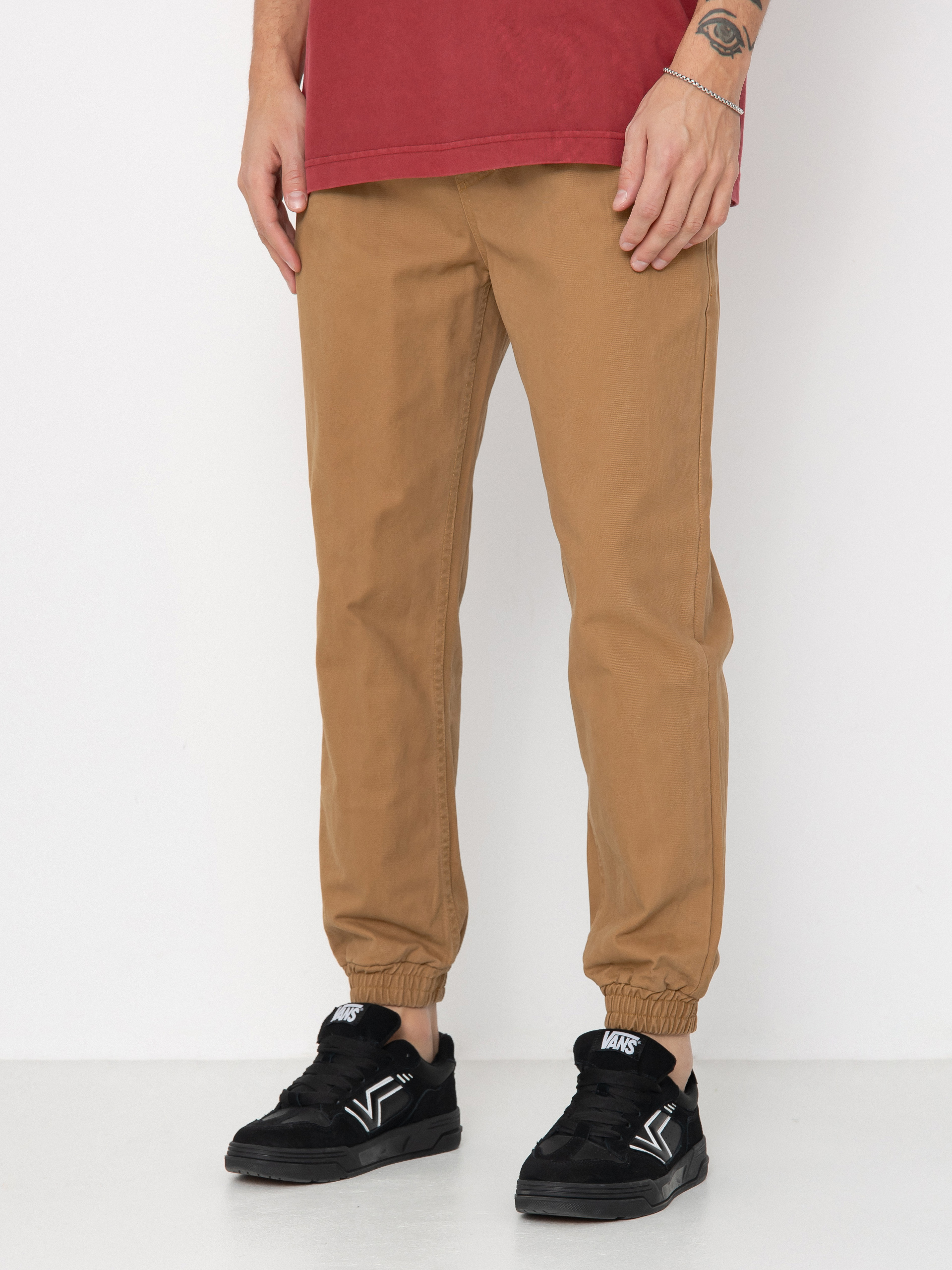 Spodnie MassDnm Jogger Signature 2.0 (brown)