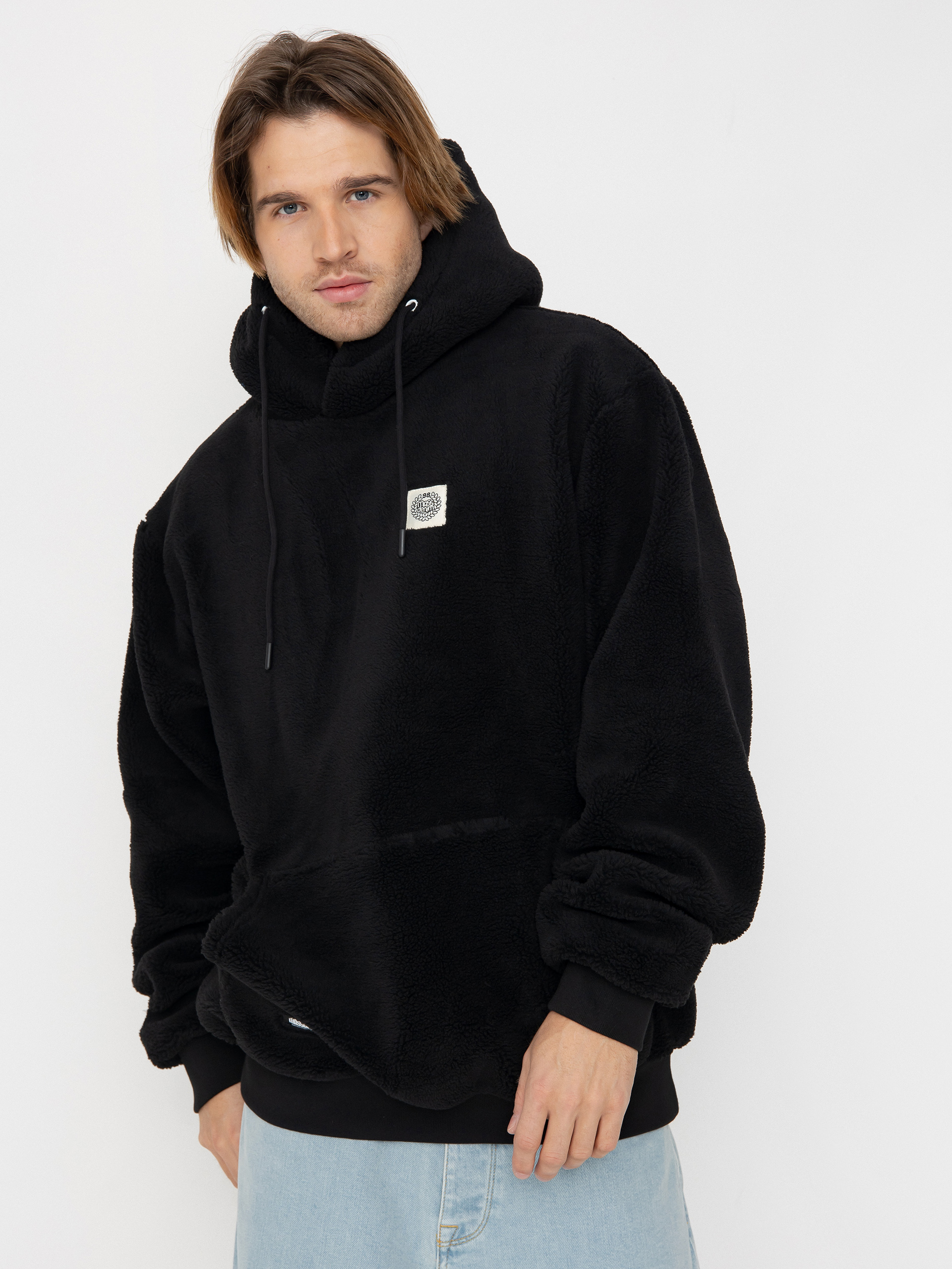 Kurtka MassDnm Patch Teddy Hoody (black)