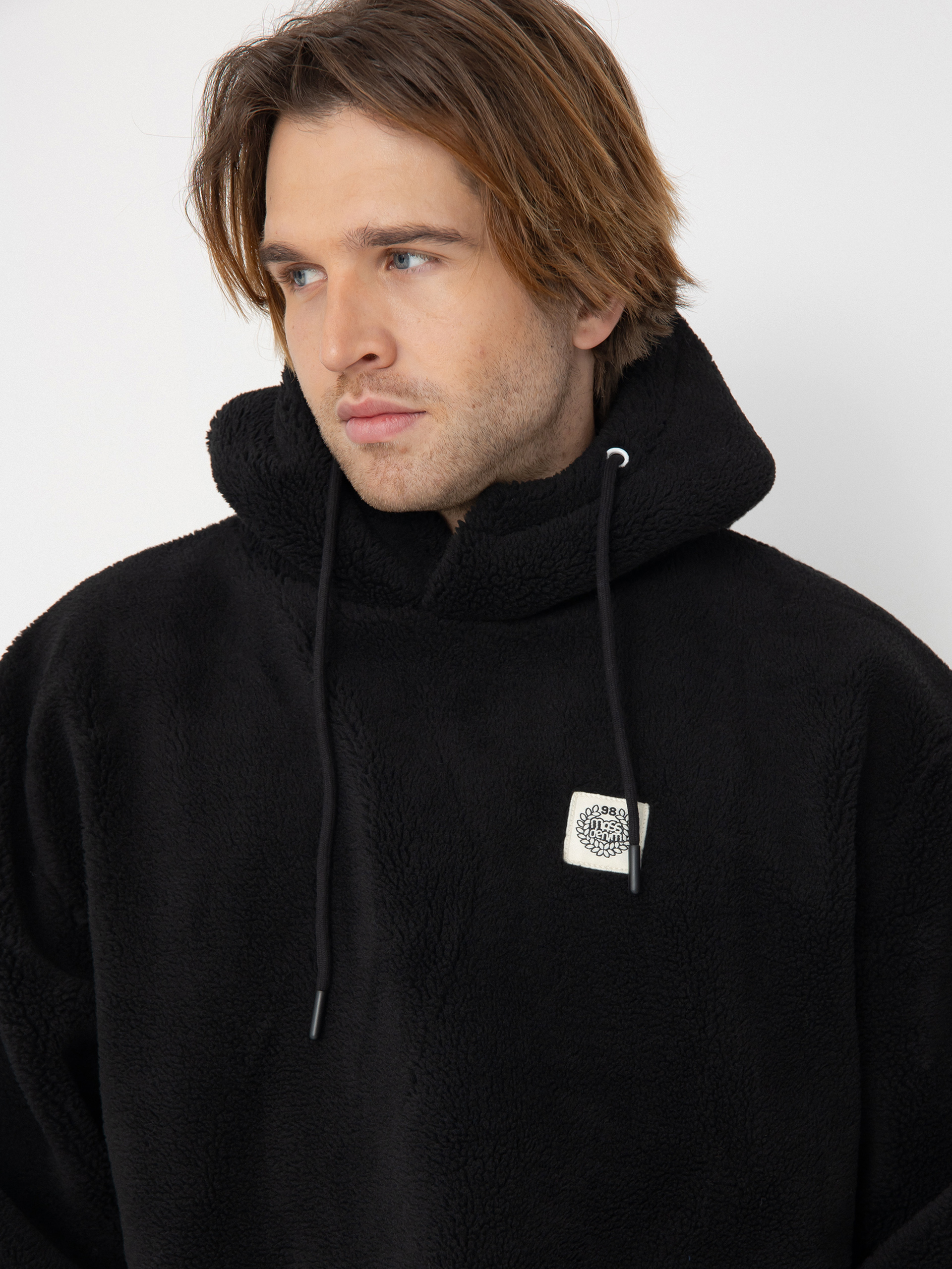 Kurtka MassDnm Patch Teddy Hoody (black)