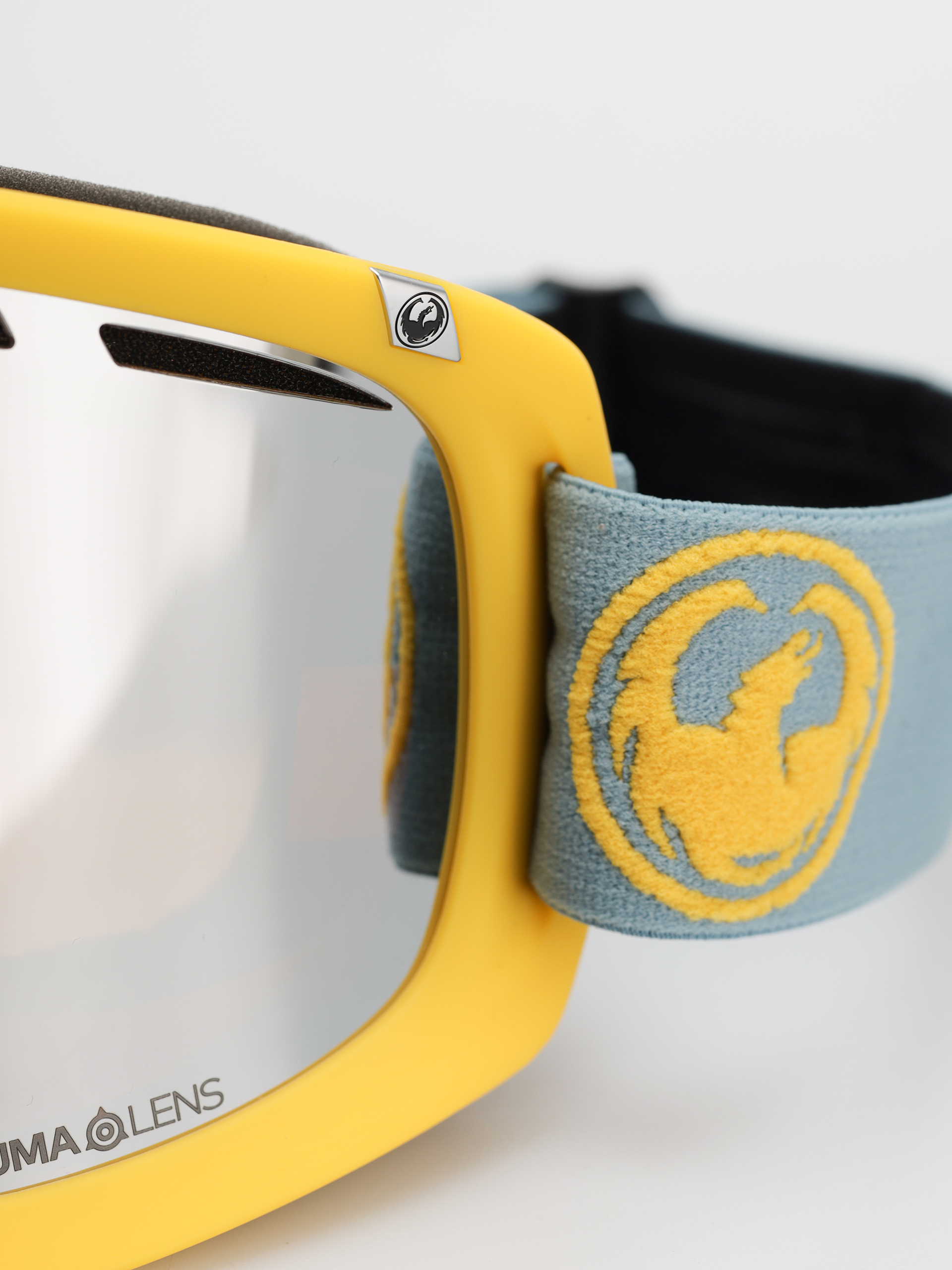 Gogle Dragon D1 OTG (elemental/lumalens silver ion+lumalens amber)