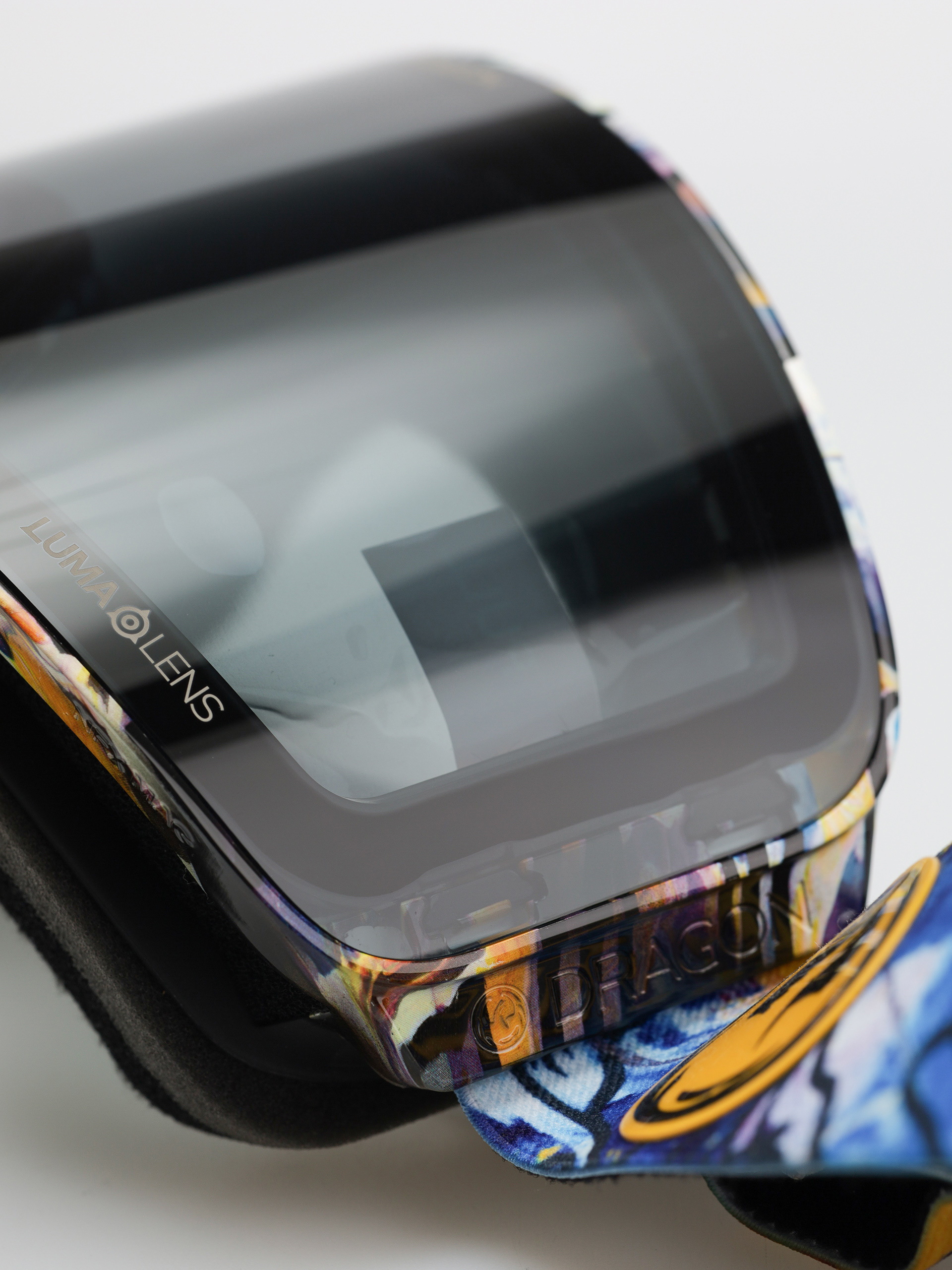 Gogle Dragon NFX MAG OTG (benchetler24/lumalens dark smoke+lumalens flash blue)