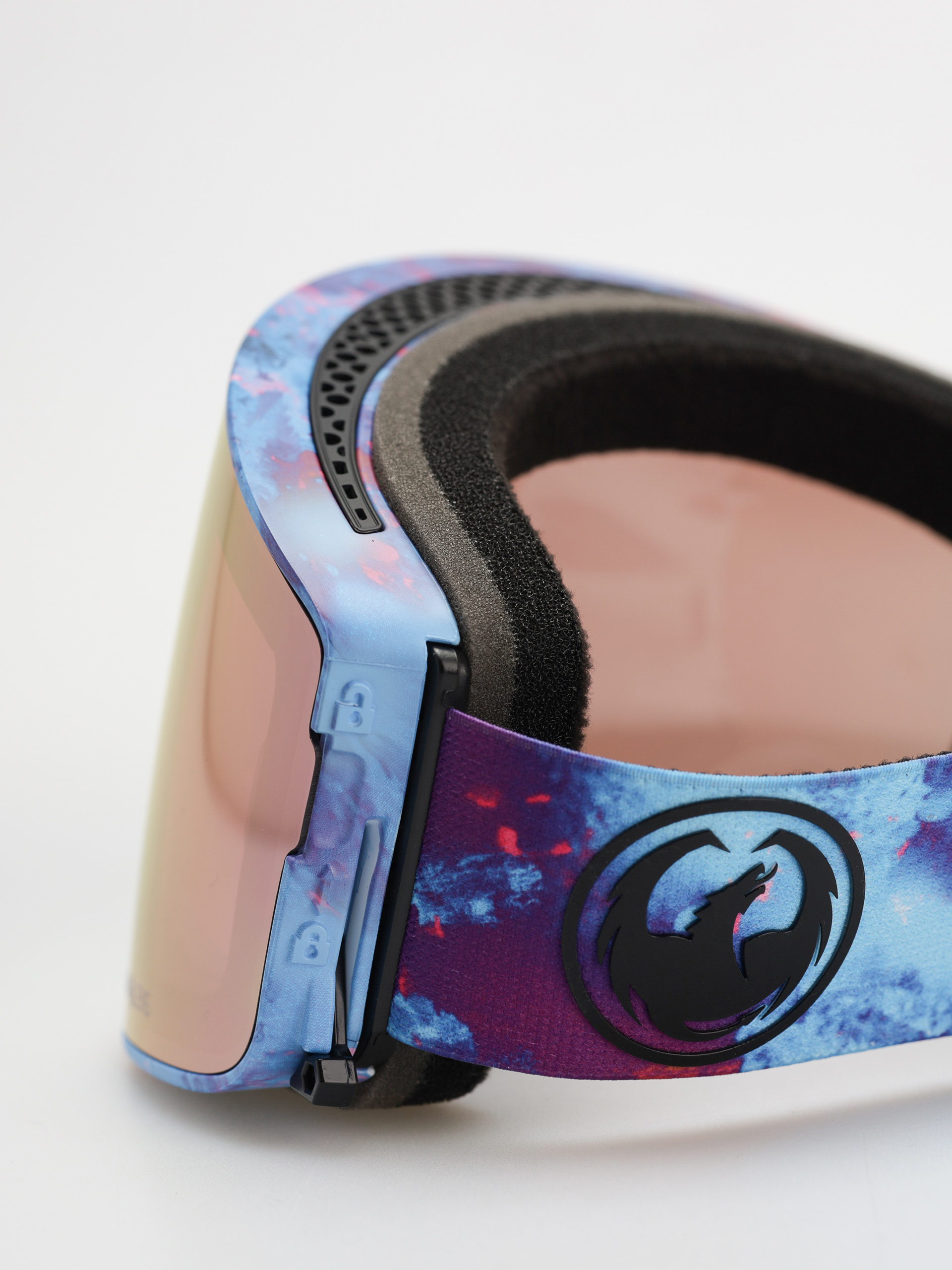 Gogle Dragon PXV2 (predator/lumalens rose gold ion+lumalens midnight)