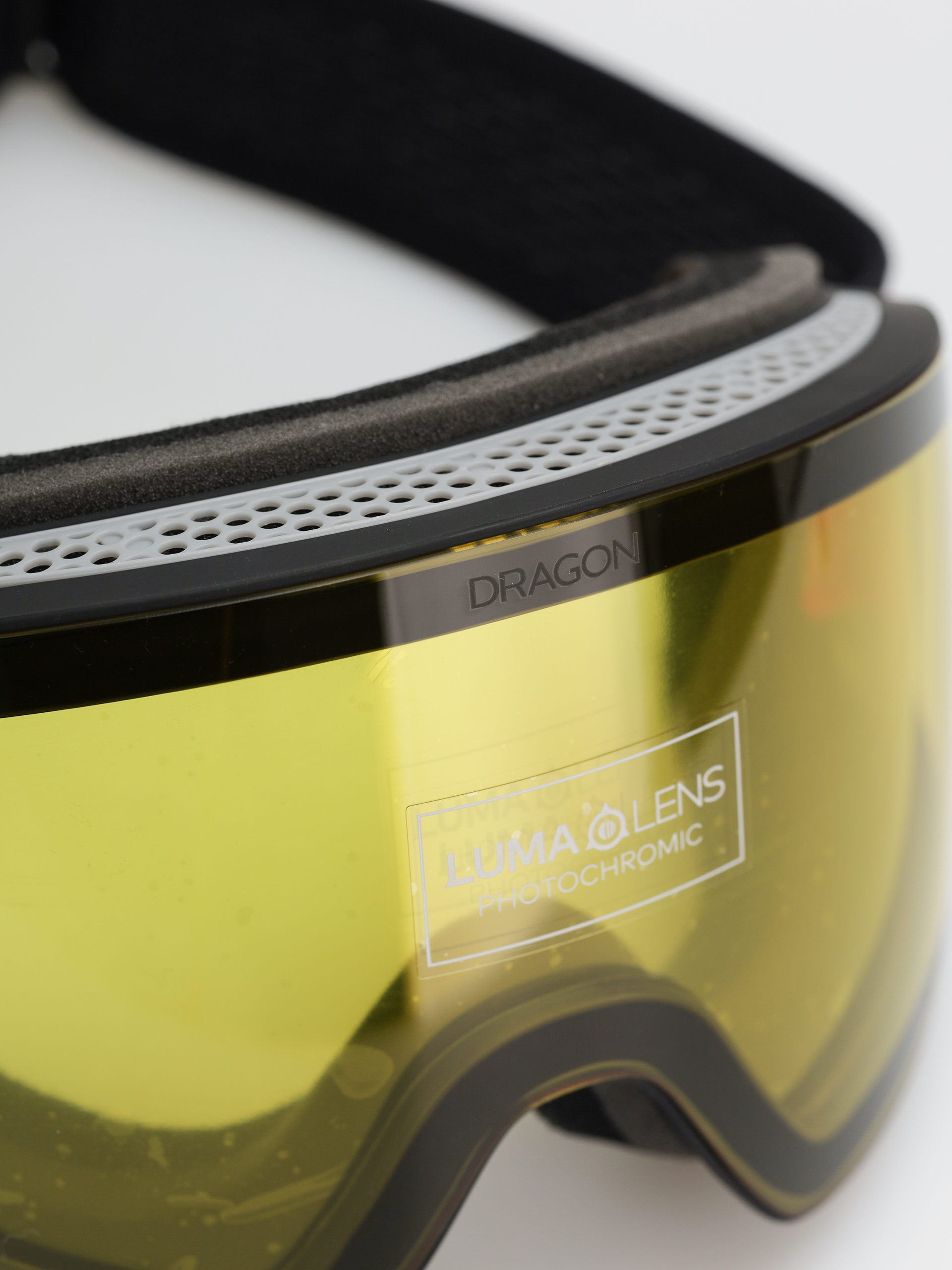 Gogle Dragon PXV (classicblack/lumalens photochromatic yellow)