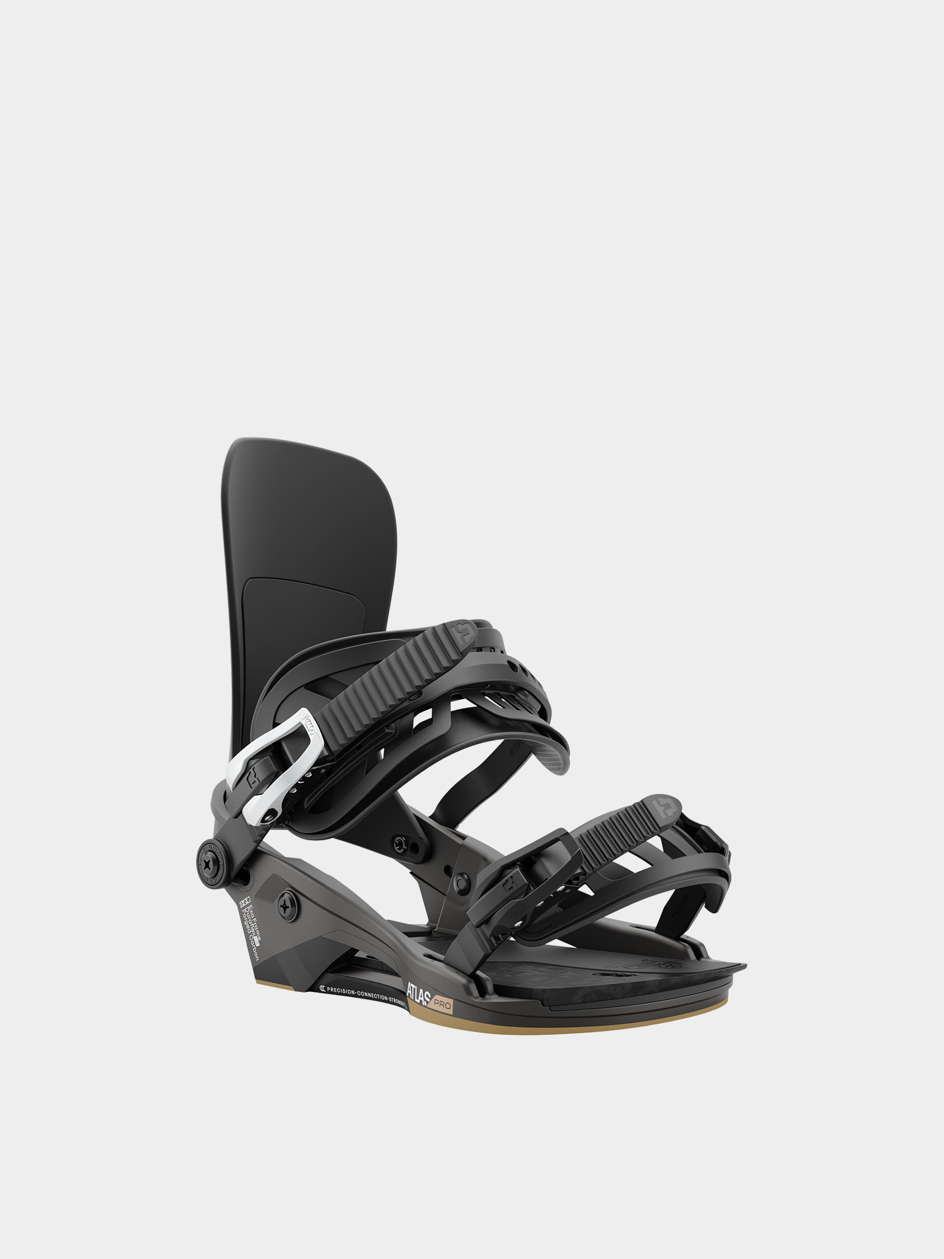 Męskie Wiązania snowboardowe Union Atlas Pro (metallic black)