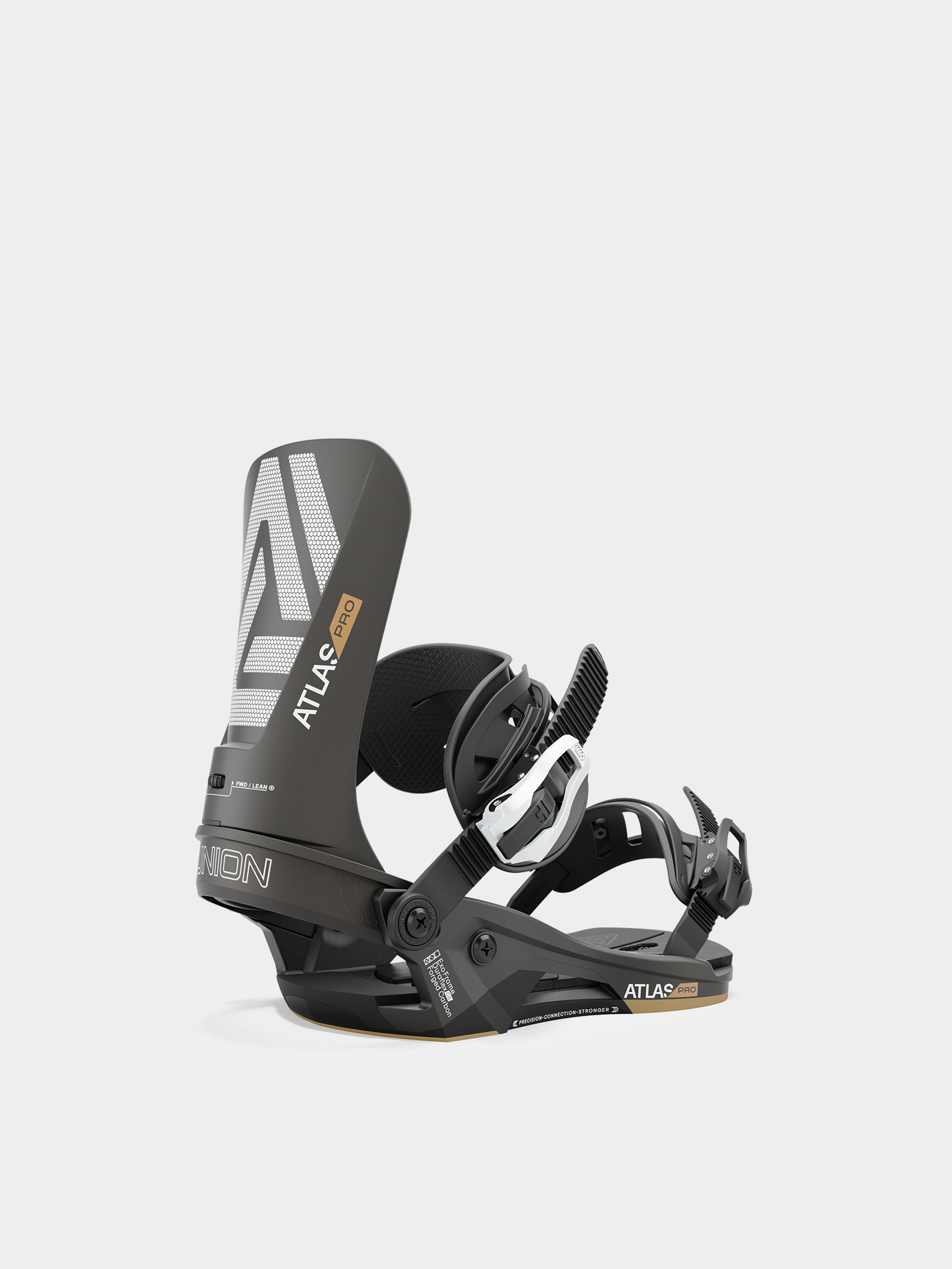 Męskie Wiązania snowboardowe Union Atlas Pro (metallic black)