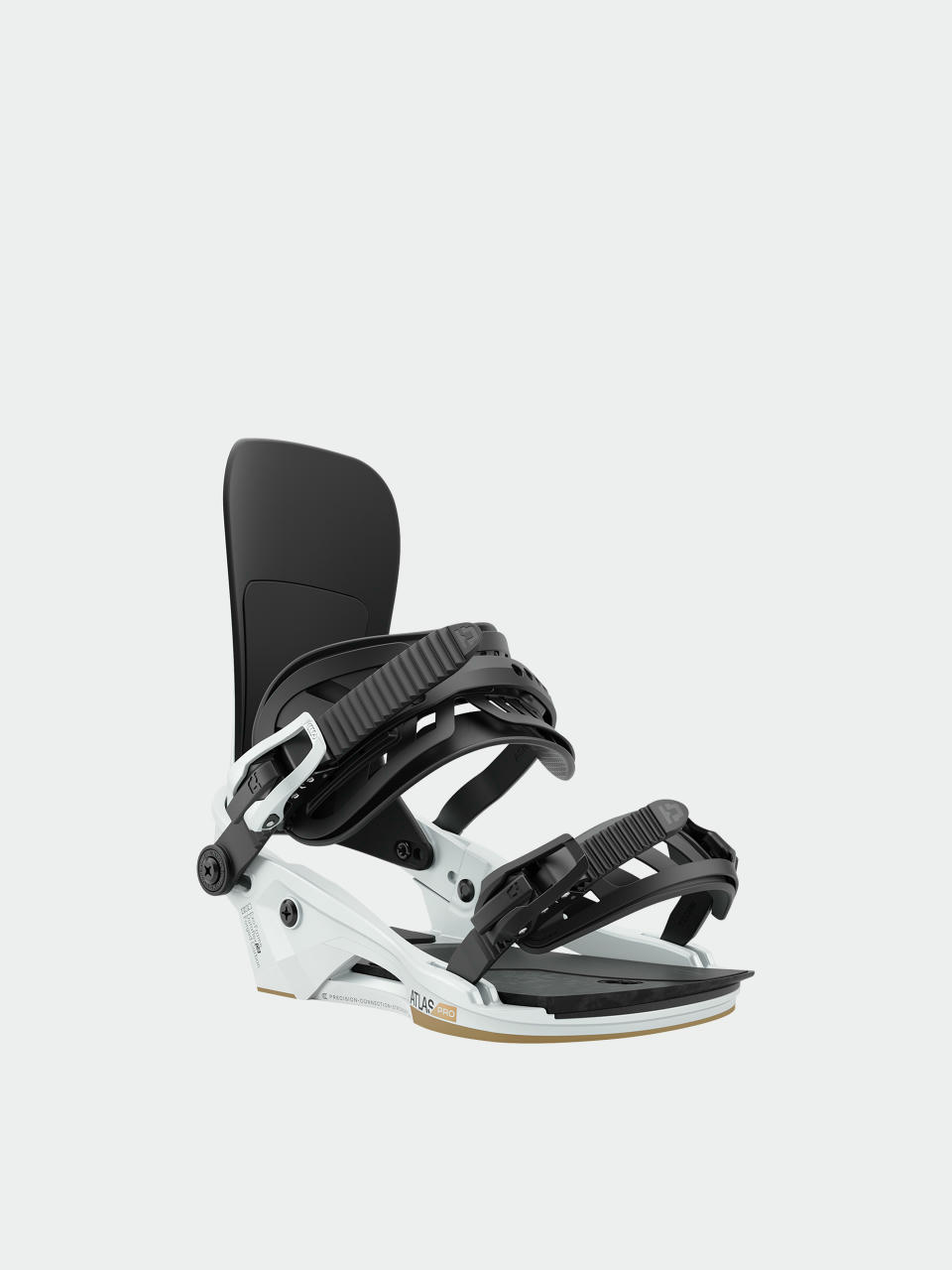 Męskie Wiązania snowboardowe Union Atlas Pro (metallic white)