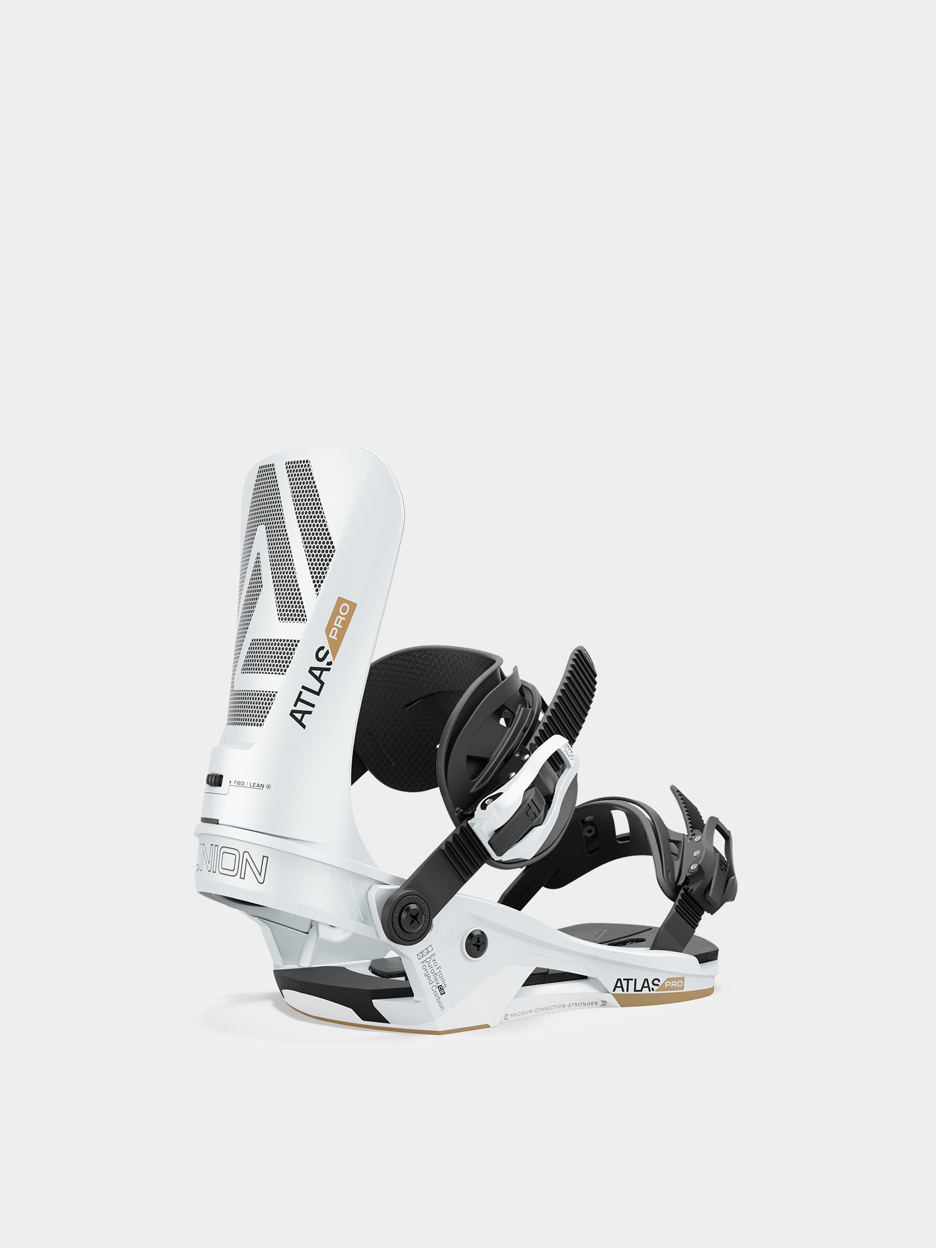 Męskie Wiązania snowboardowe Union Atlas Pro (metallic white)