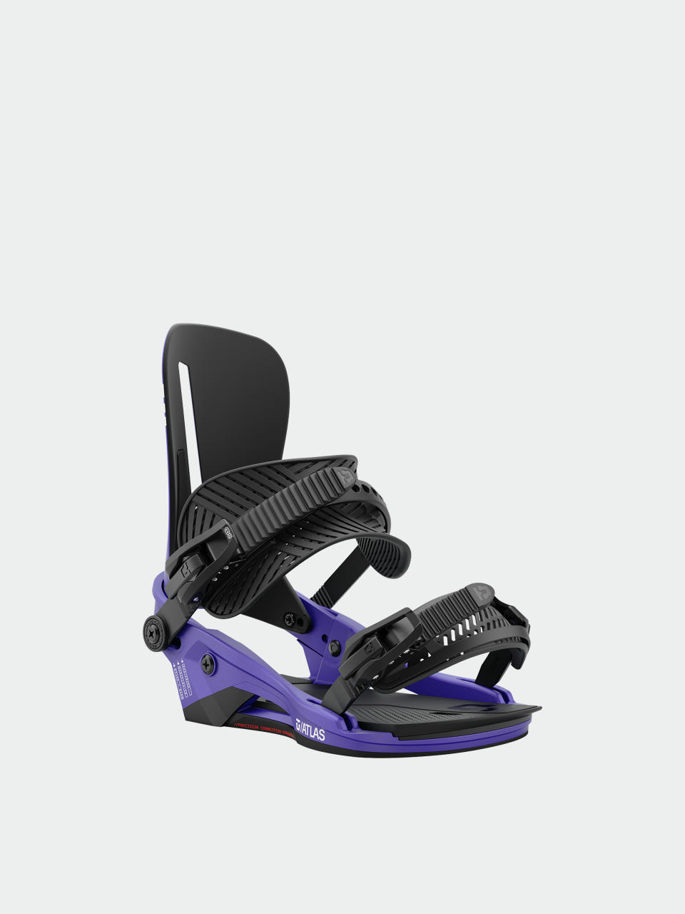 Męskie Wiązania snowboardowe Union Atlas (metallic purple)