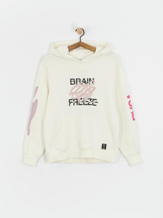 Bluza z kapturem RVCA Brain Freeze Slouched HD Wmn (eggshell)