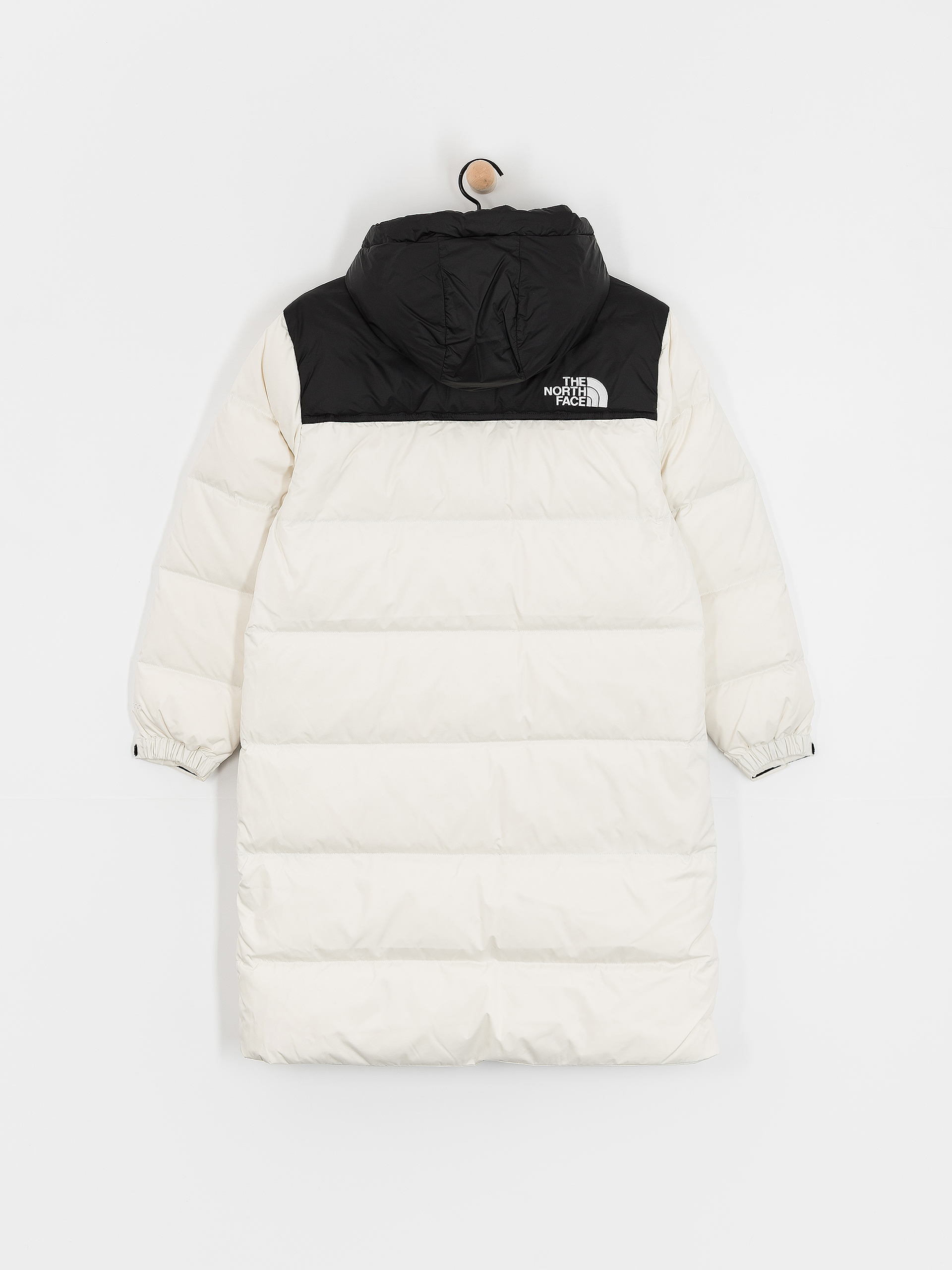 Kurtka The North Face Nuptse Parka Wmn (white dune/tnf black)