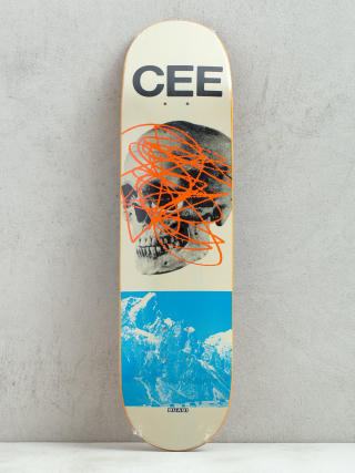 Deck Quasi Skateboards Crockett Mountain (beige/blue)