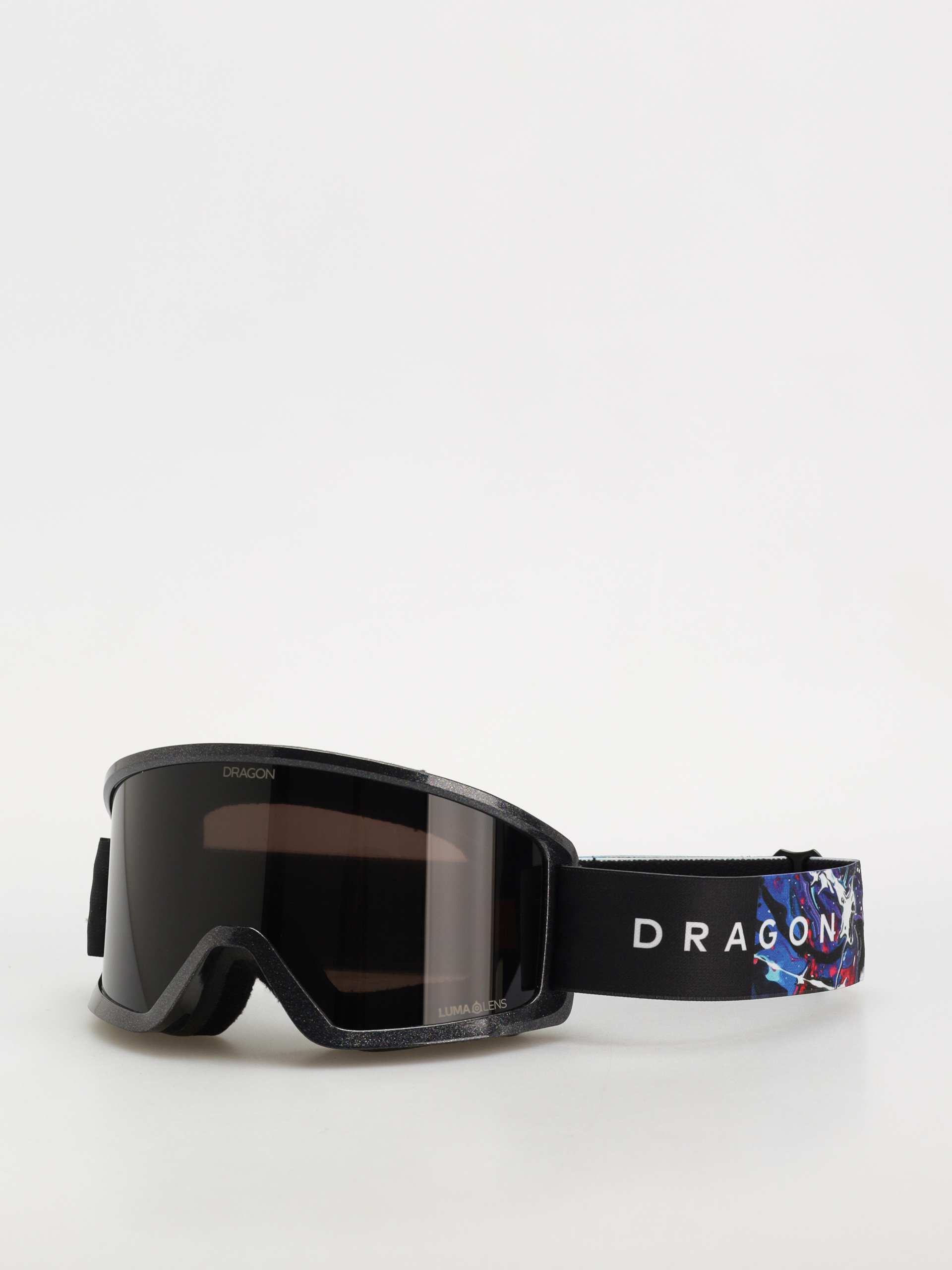Gogle Dragon D3 - czarny (split/lumalens green ion/l amber)