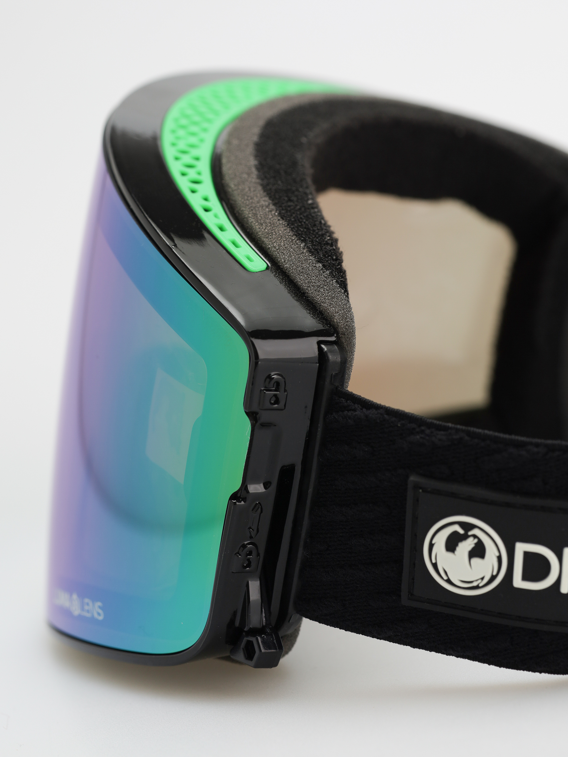 Gogle Dragon PXV2 (icongreen/lumalens green ion/lumalens amber)